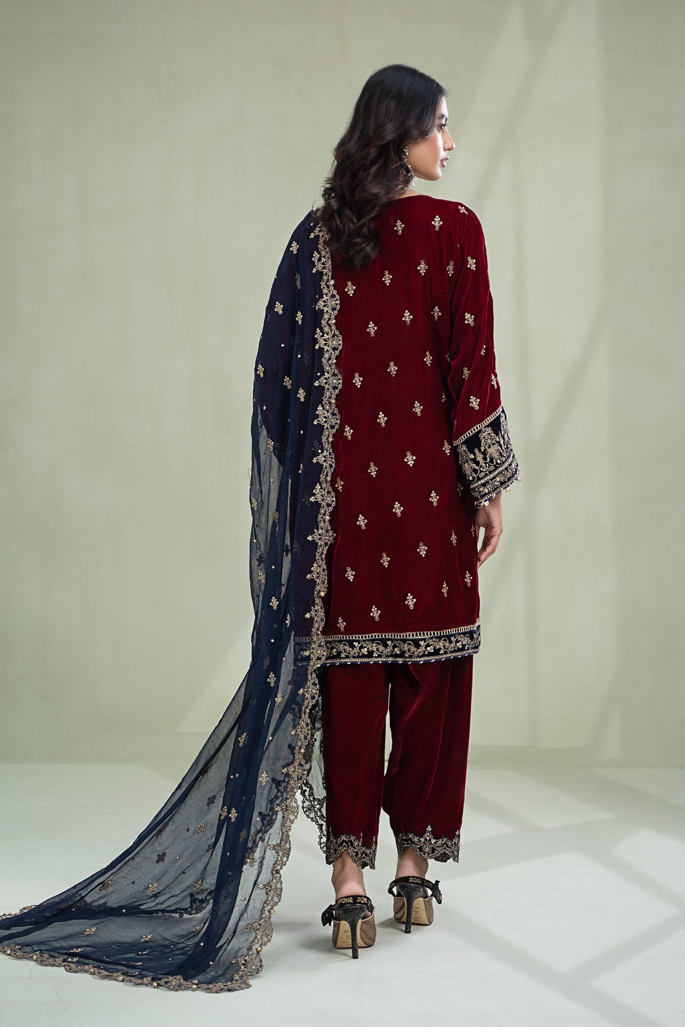 Suit Maroon Sf-W23-31