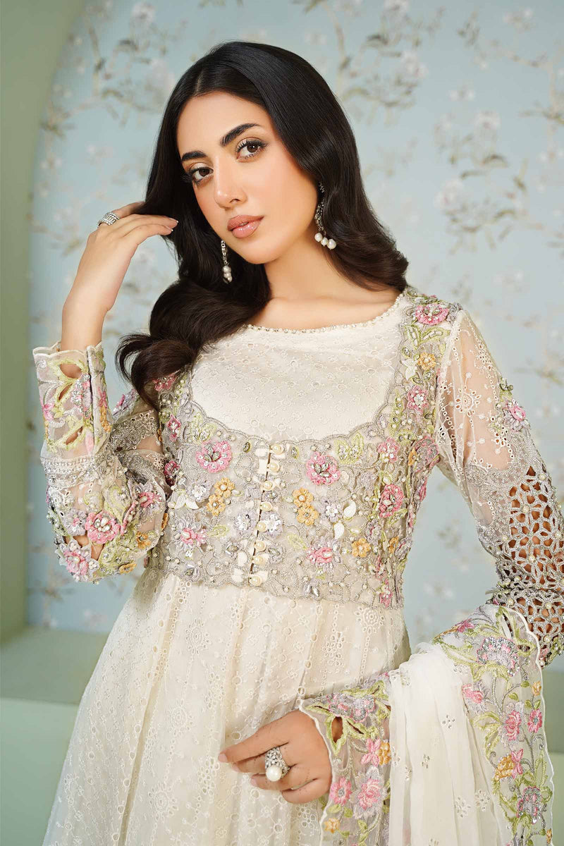 Stitched Embroidered Jacquard Shirt + Culotte