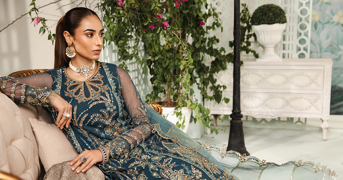Stitched Embroidered Lawn Shirt + Shalwar