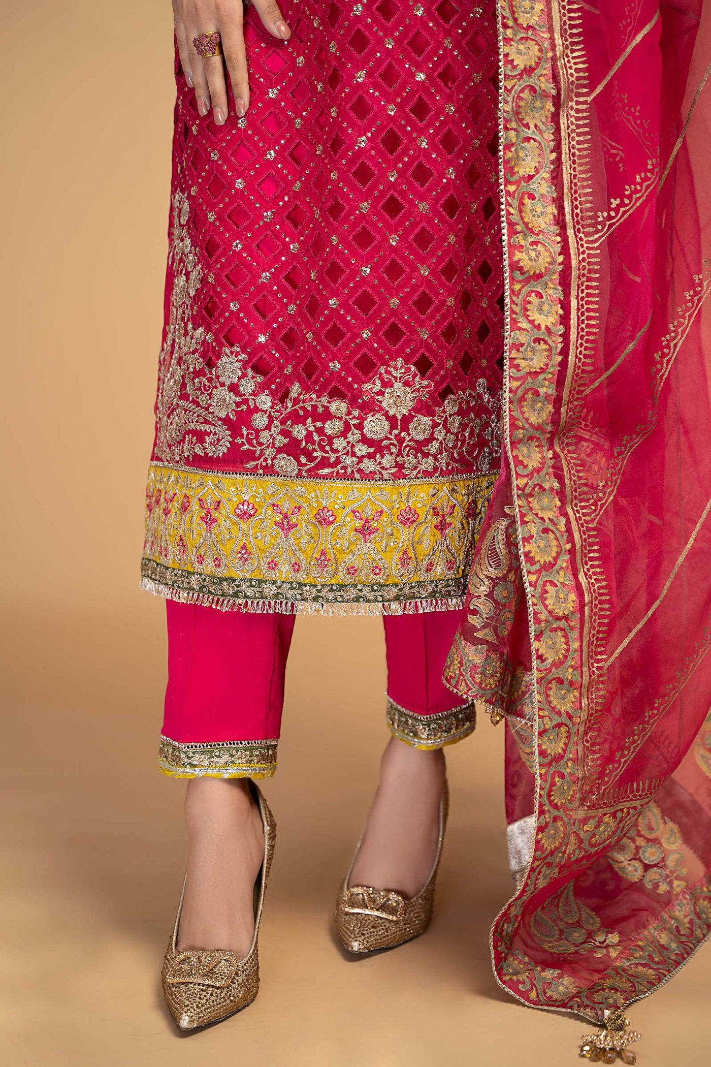 Suit Shocking Pink Sf-Ef23-25