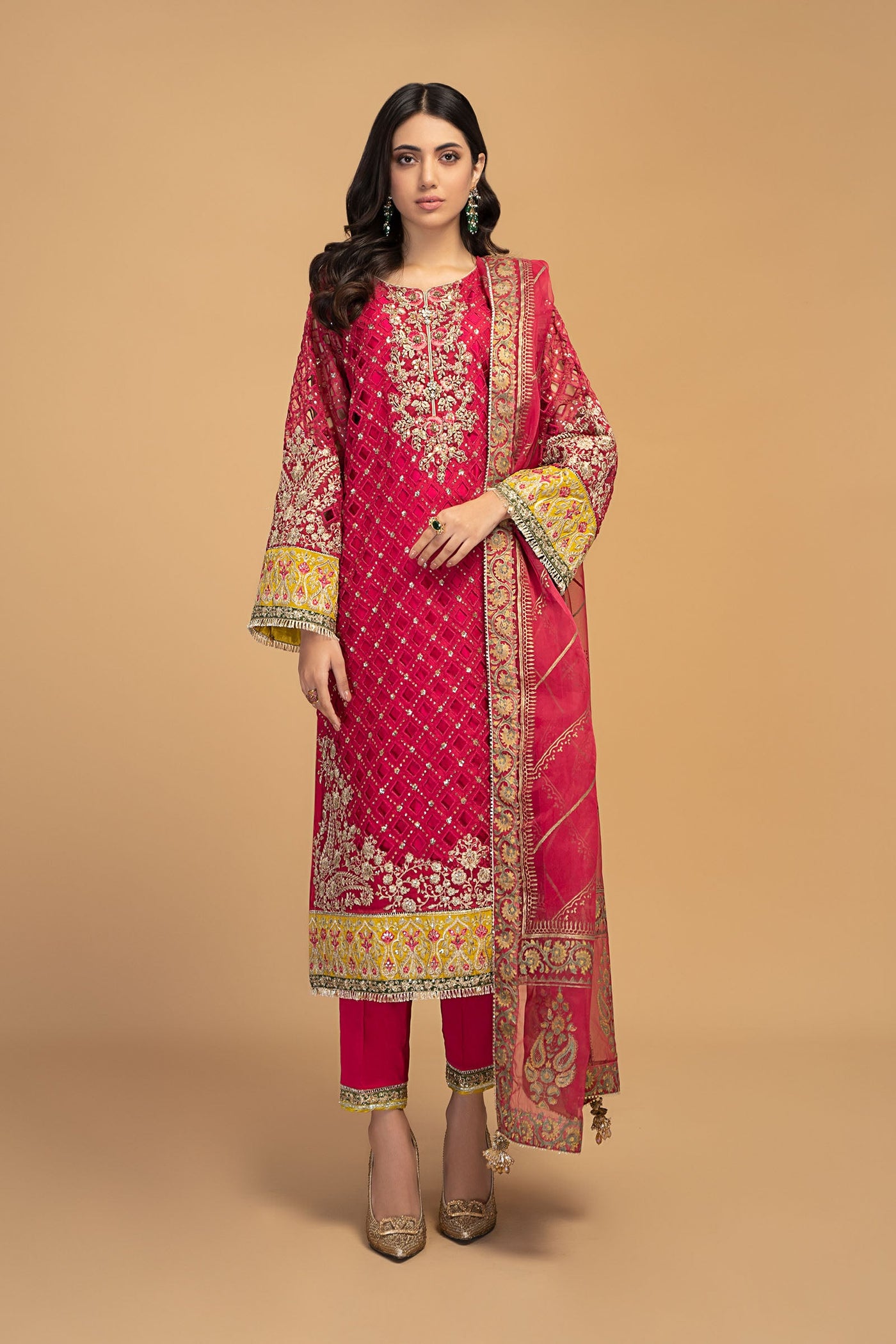 Suit Shocking Pink Sf-Ef23-25
