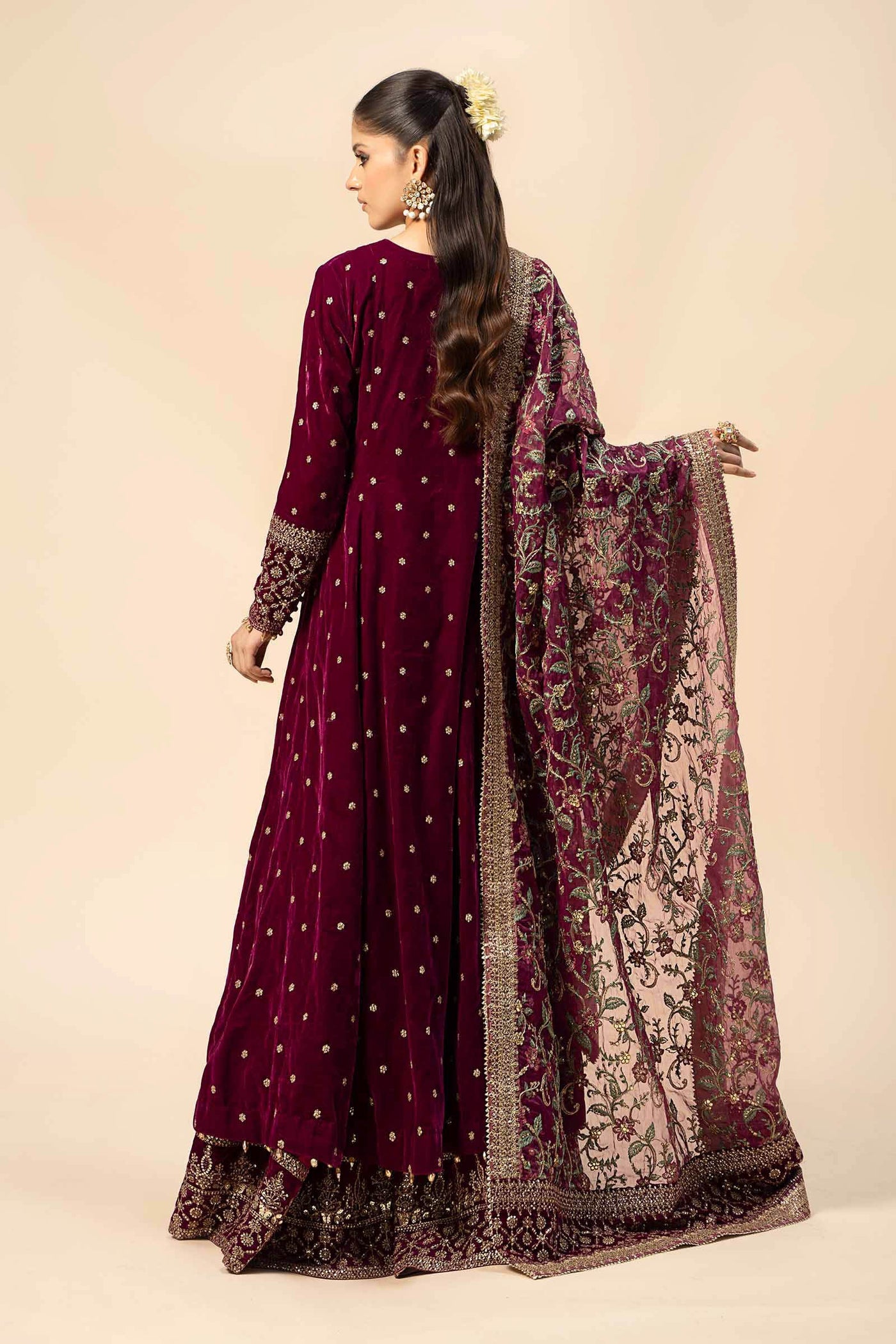 Cotton Silk Shalwar (As Shown)