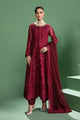 3 Piece Embroidered Organza Suit