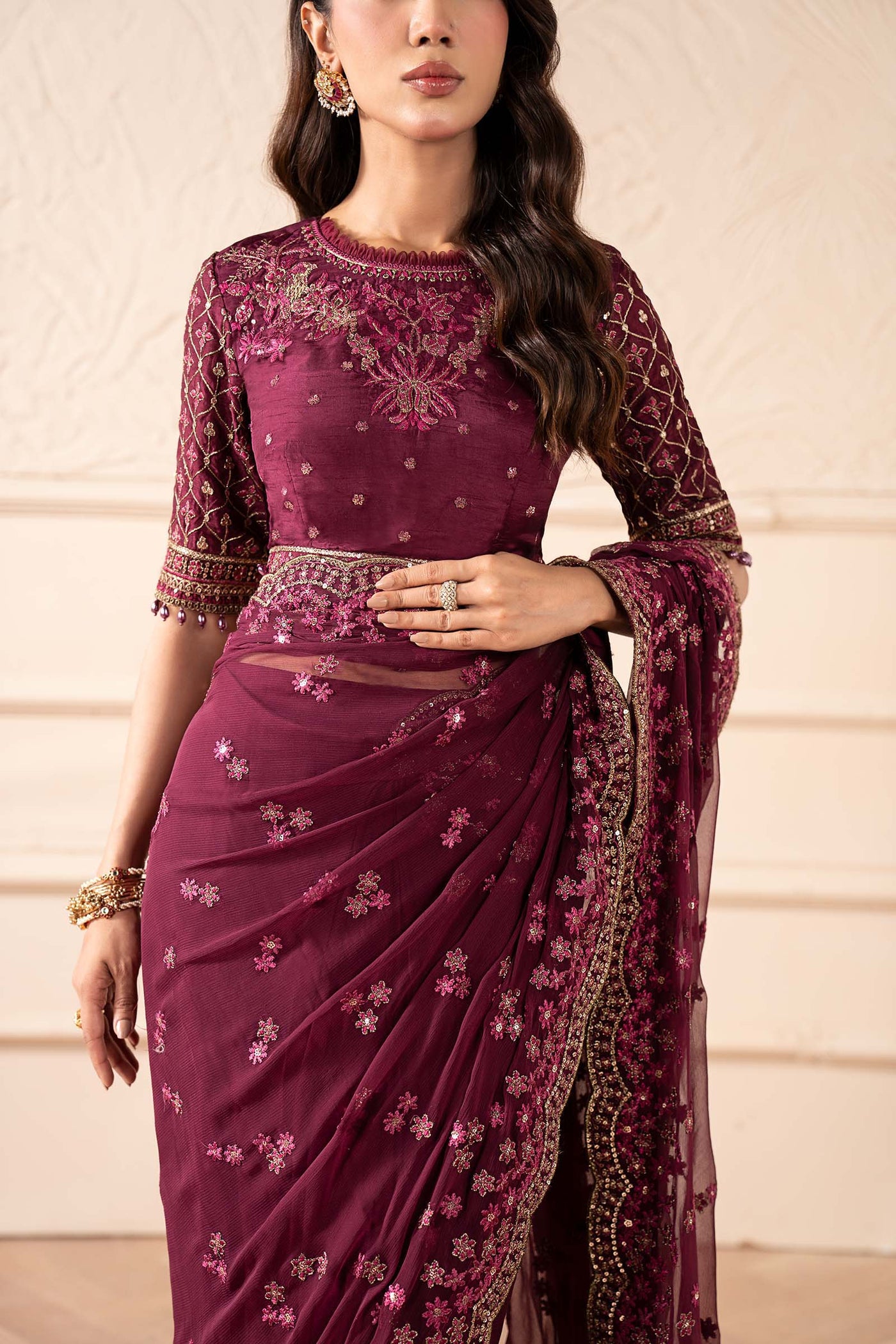 Plain Chiffon Dupatta
