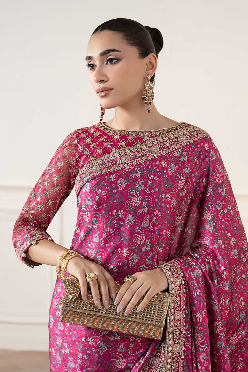 Stitched Printed Khaddar Culotte
