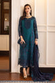 3 Piece Embroidered Chiffon Suit