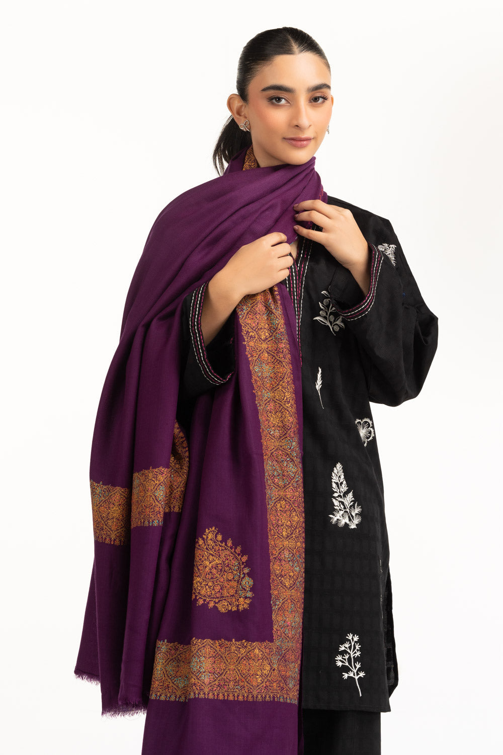 Acrylic Handwork Shawl