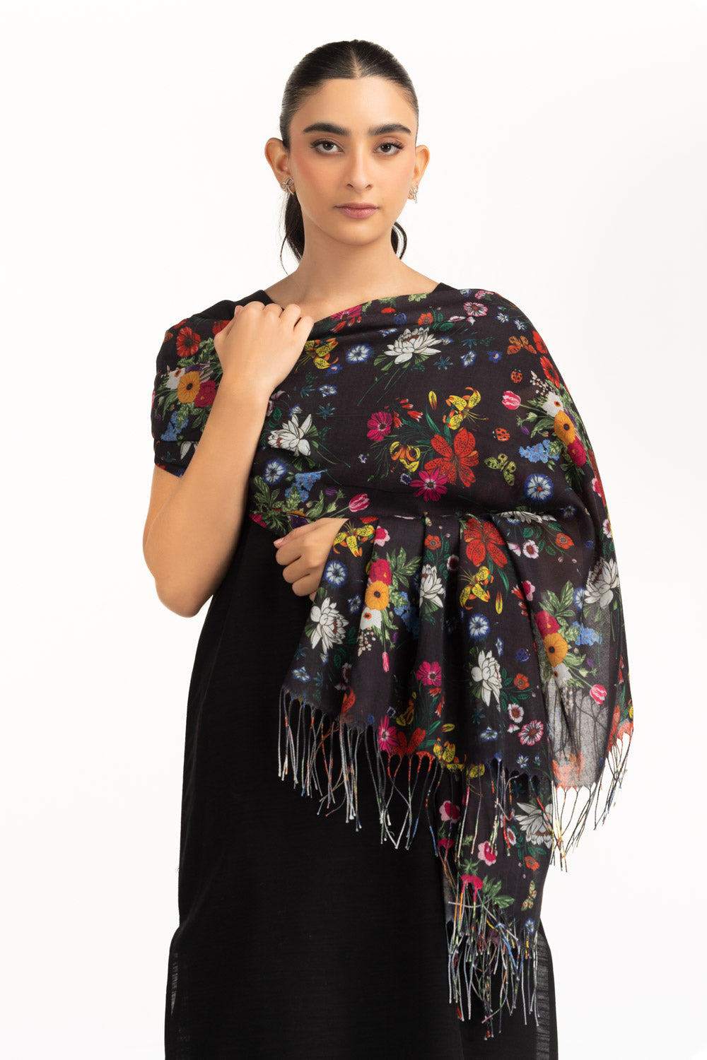 Blended Printed Shawl