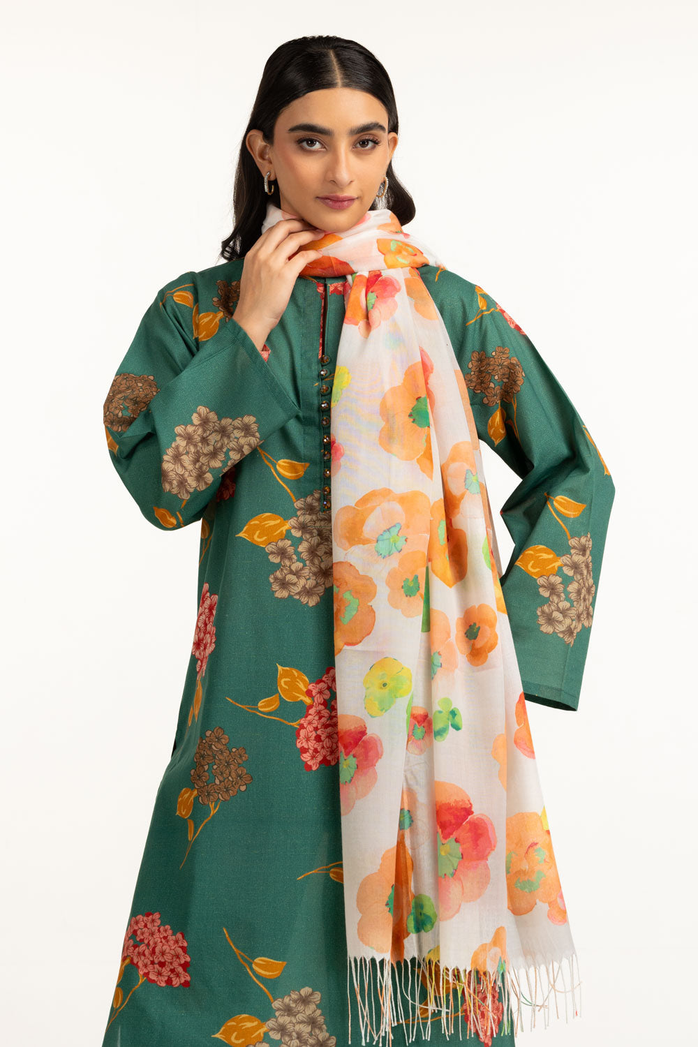 Blended Printed Shawl