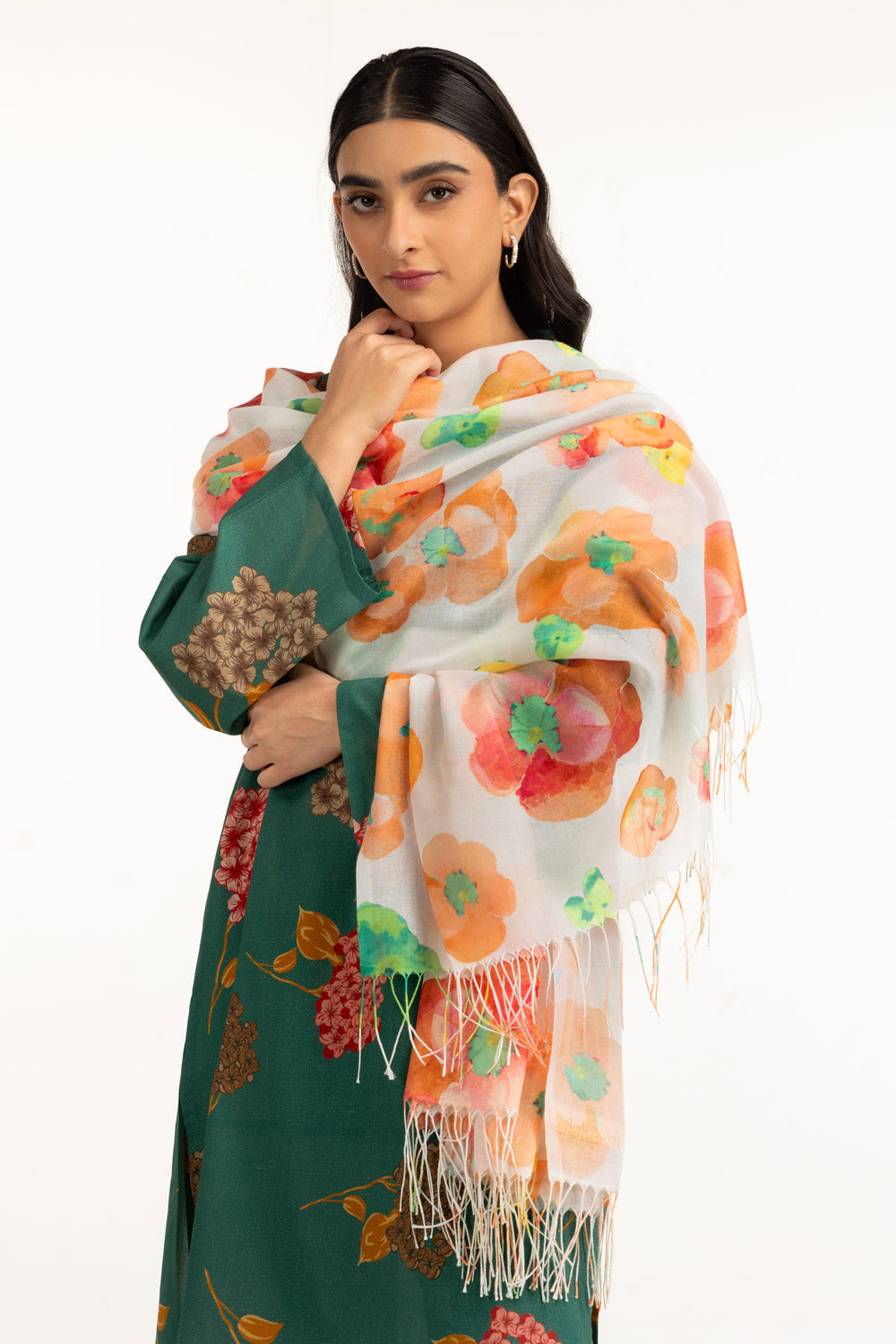 Blended Printed Shawl