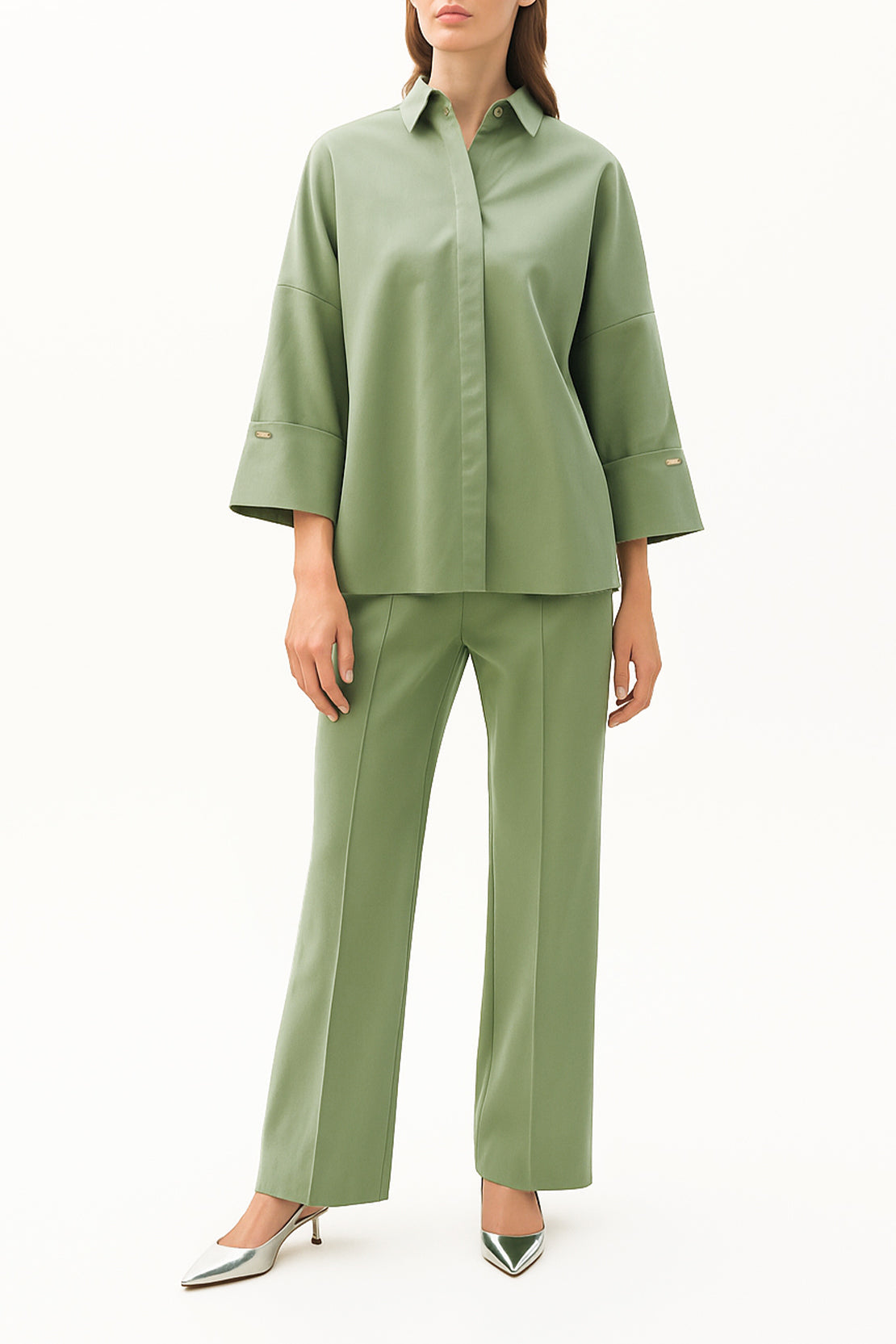 Relaxed Silky Shirt84551
