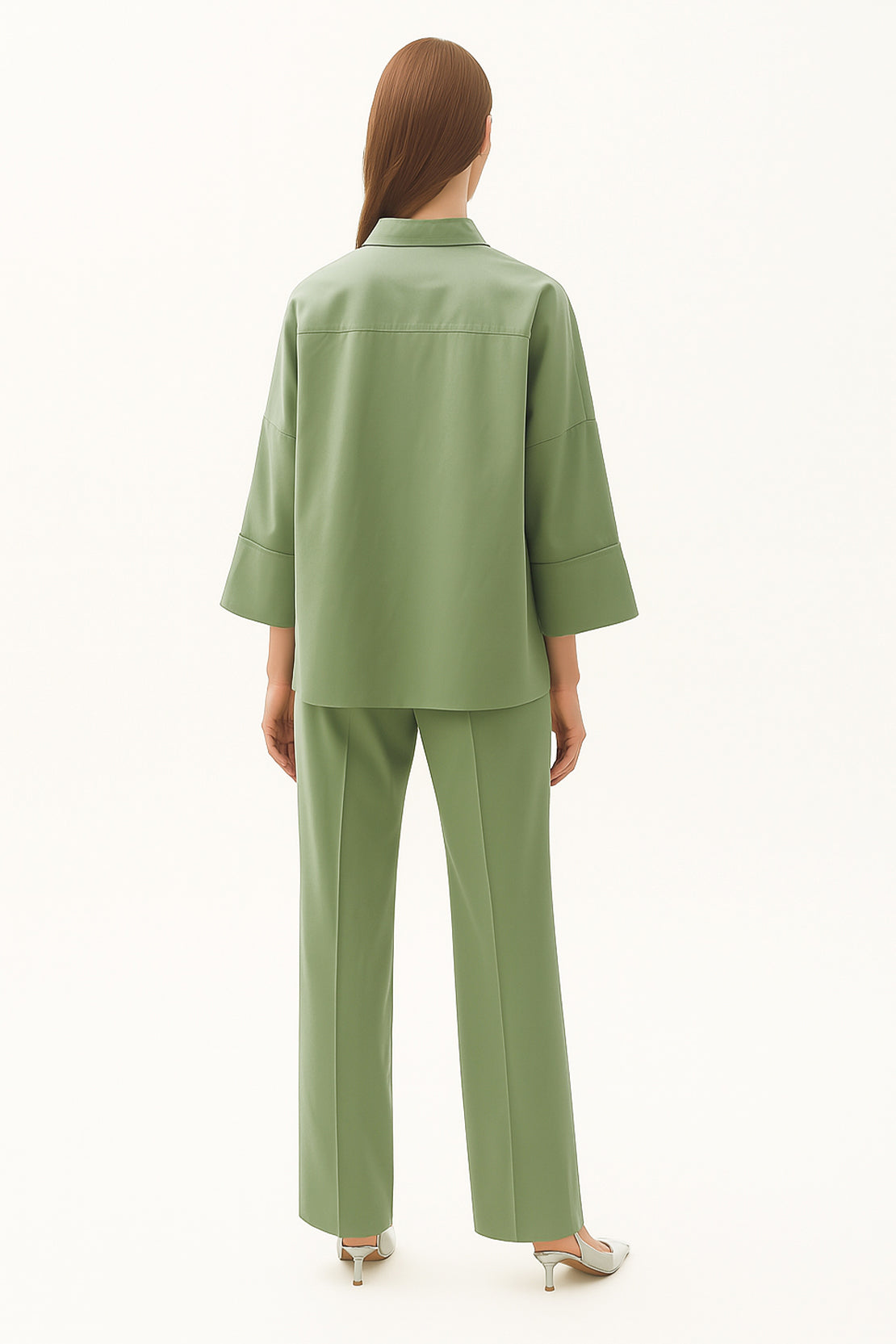 Relaxed Silky Shirt84551