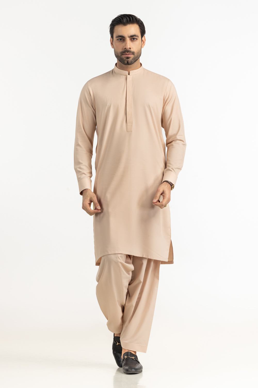 Regular Fit Embroidered Suits