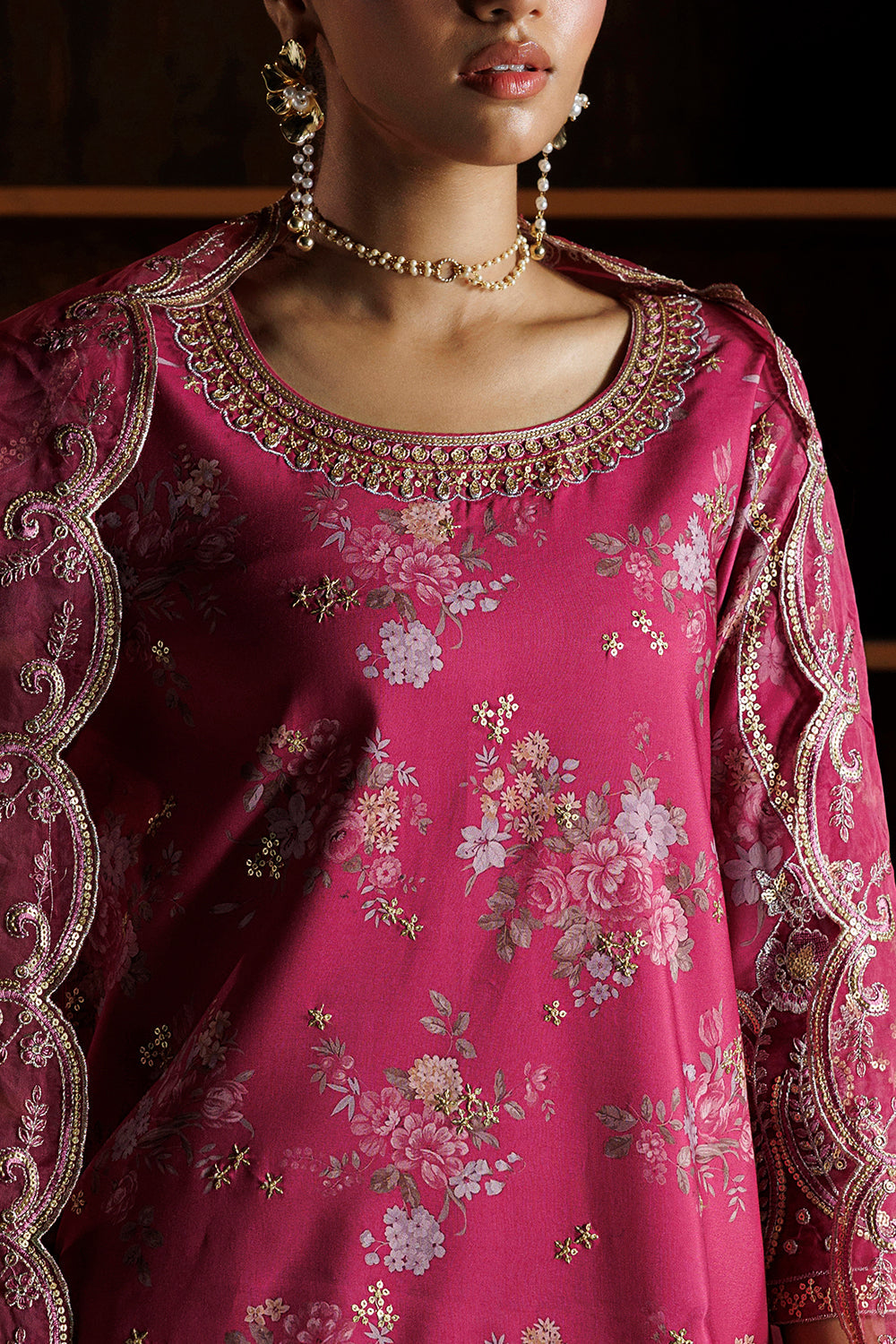 Embroidered Silk Blend SL-26-17