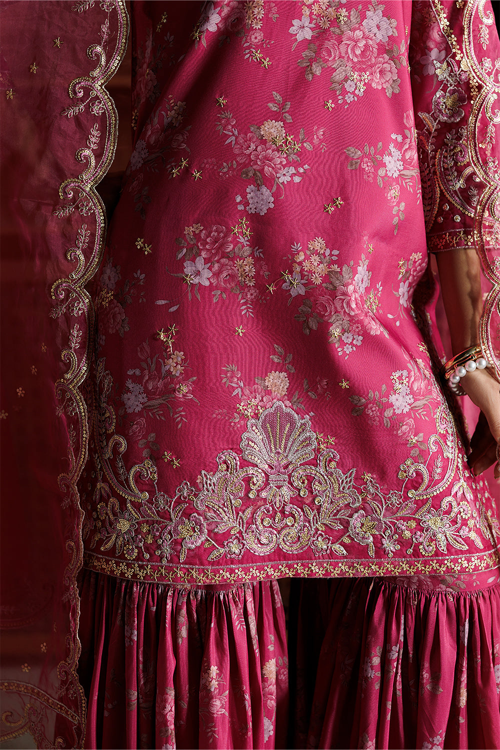 Embroidered Blend Silk SL-26-17