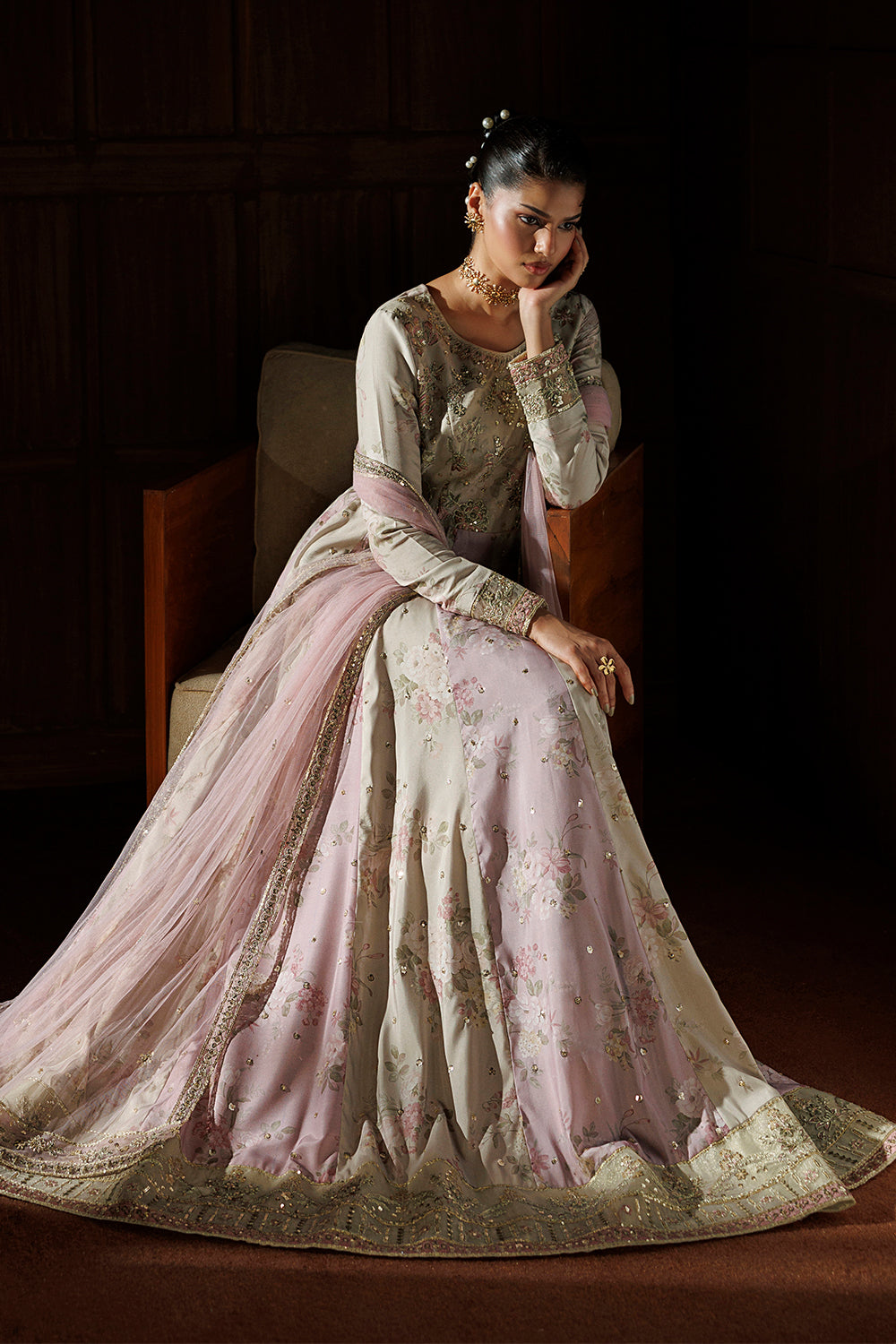 Embroidered Silk Blend SL-26-20