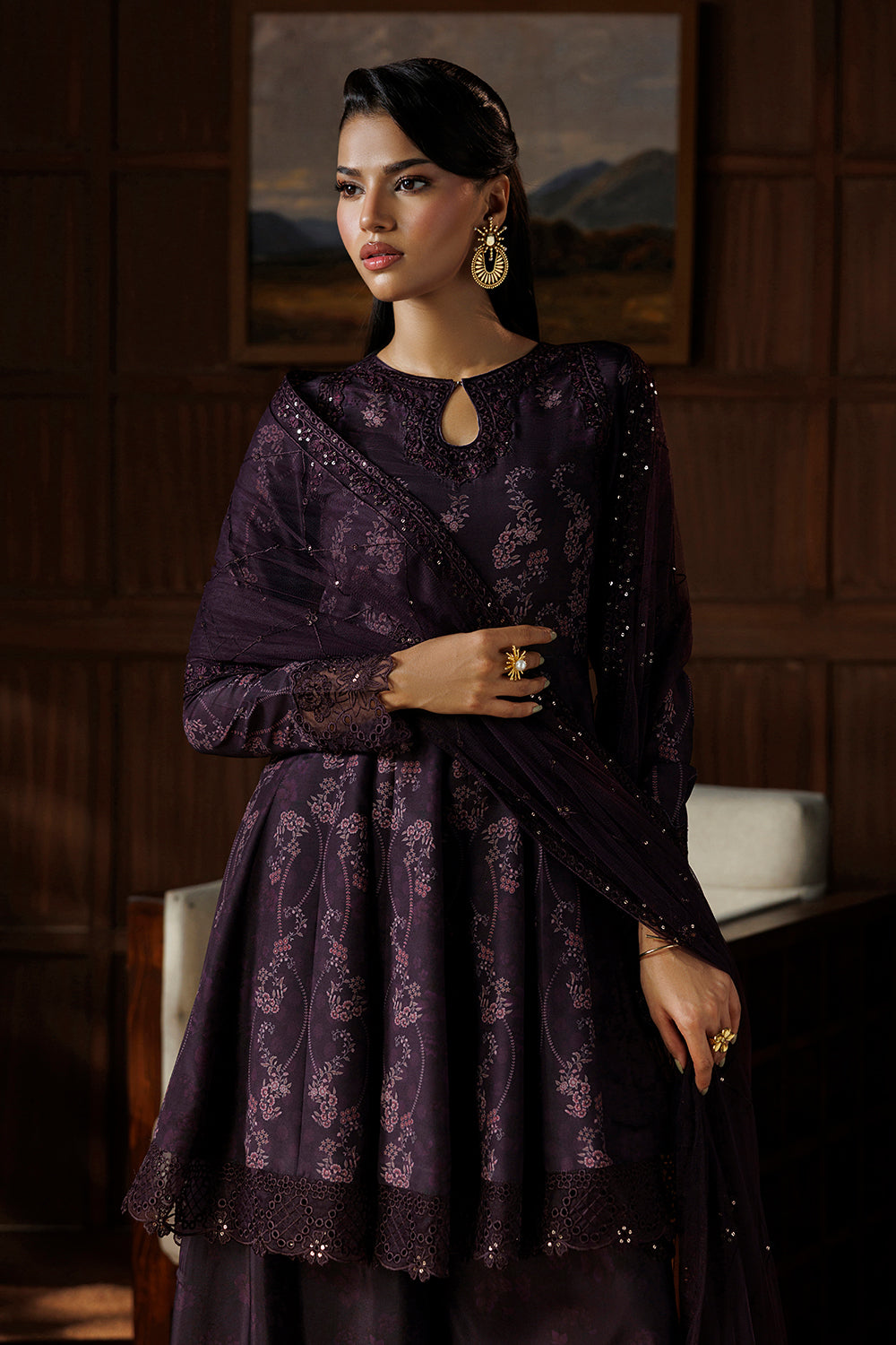Embroidered Silk BlendSL-26-23