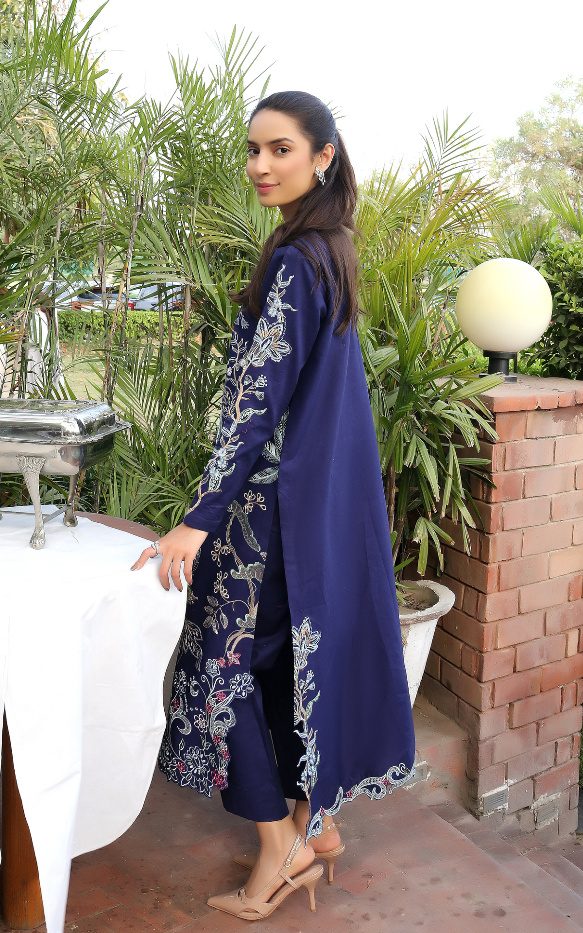 Scarlet Blue (SL26-04) | 3pcs Embroidered Unstitched Summer
