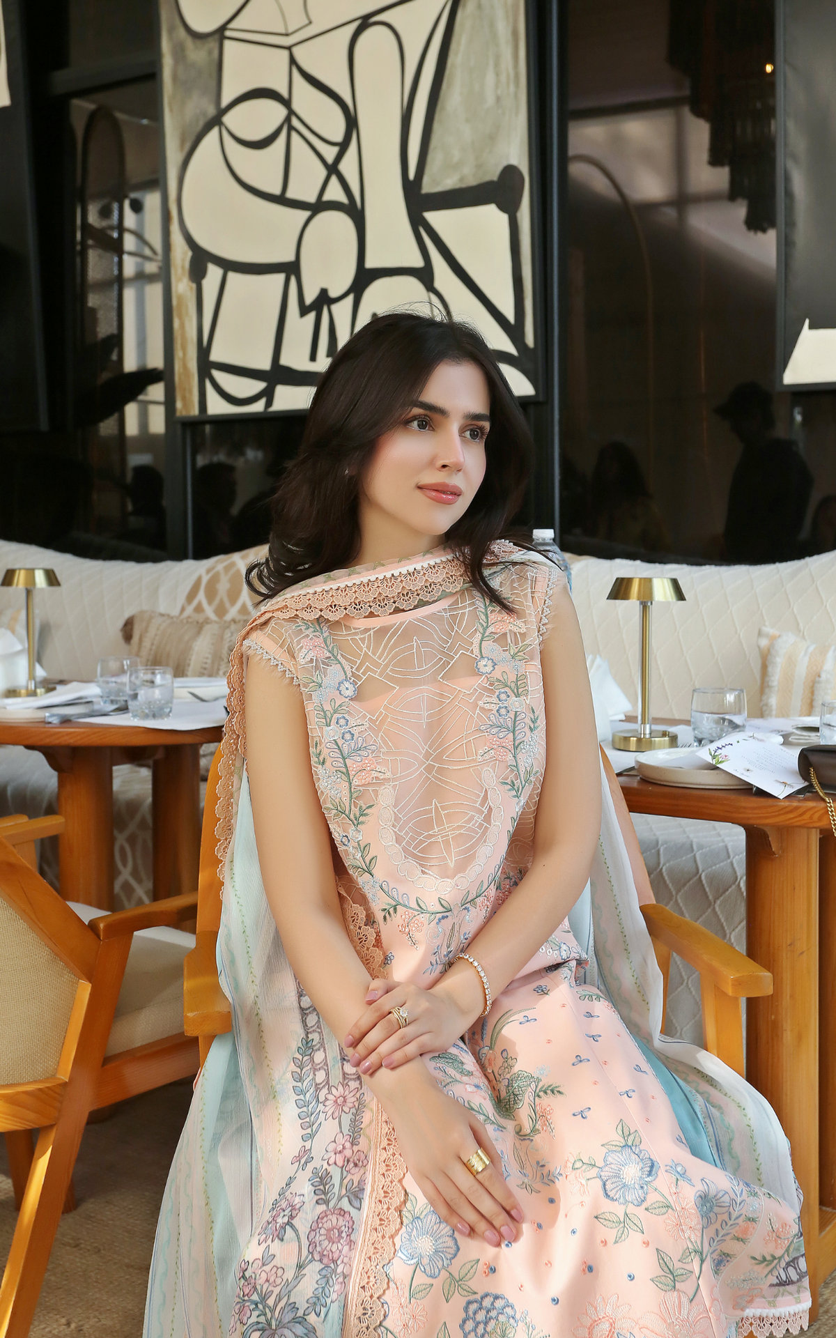 Peach Garden (SL26-05) | 3pcs Embroidered Unstitched Summer