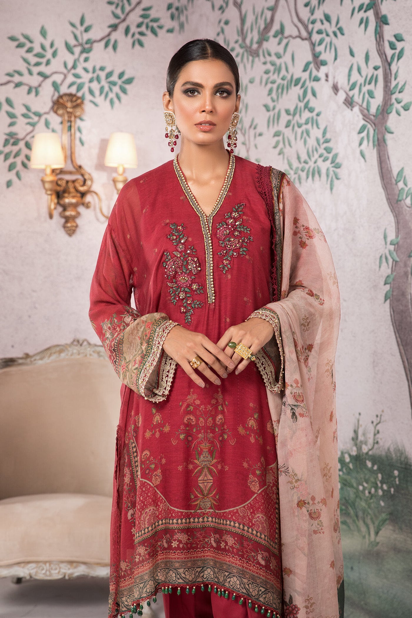 Unstitched Silk Net - Sn-105