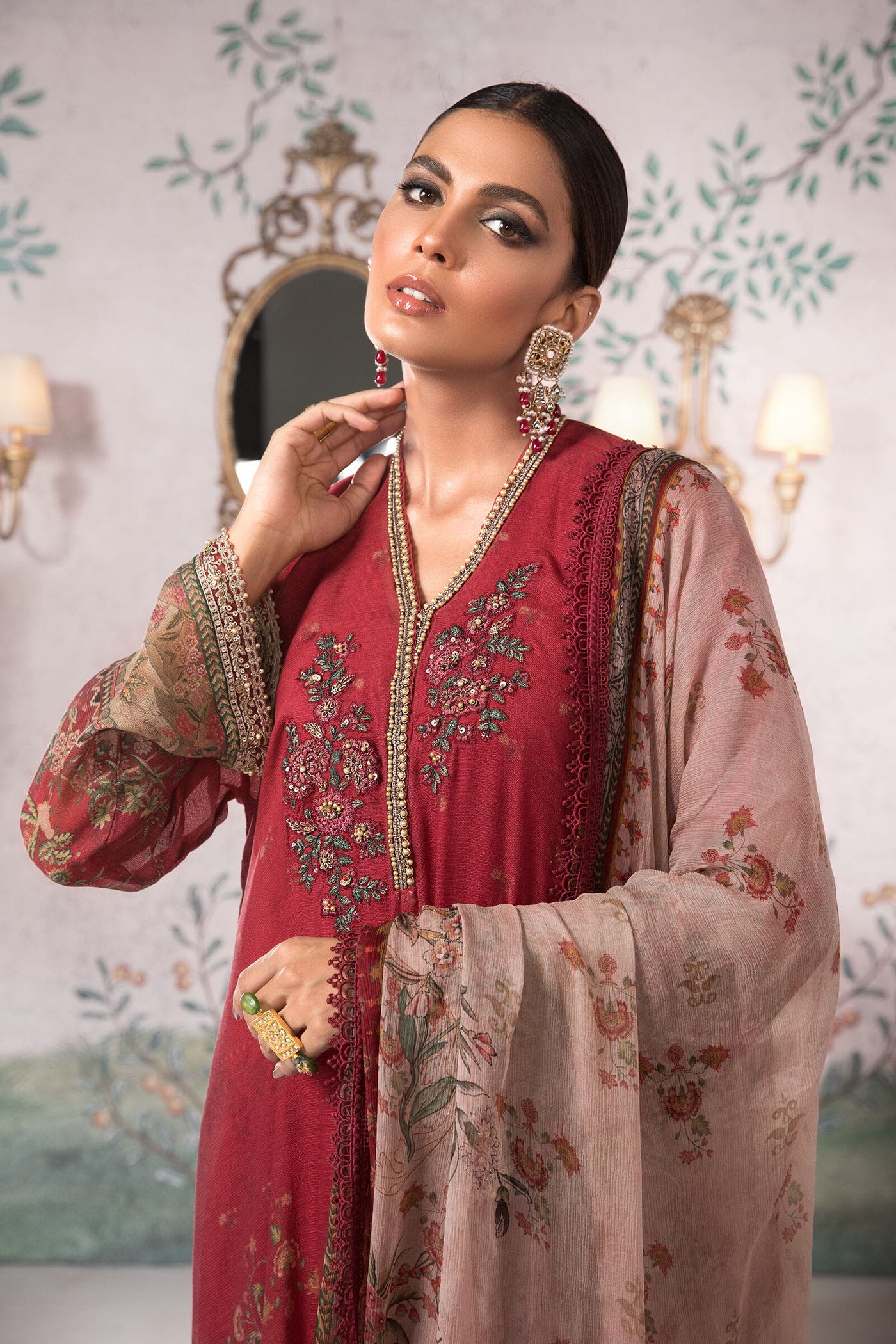 Unstitched Silk Net - Sn-105
