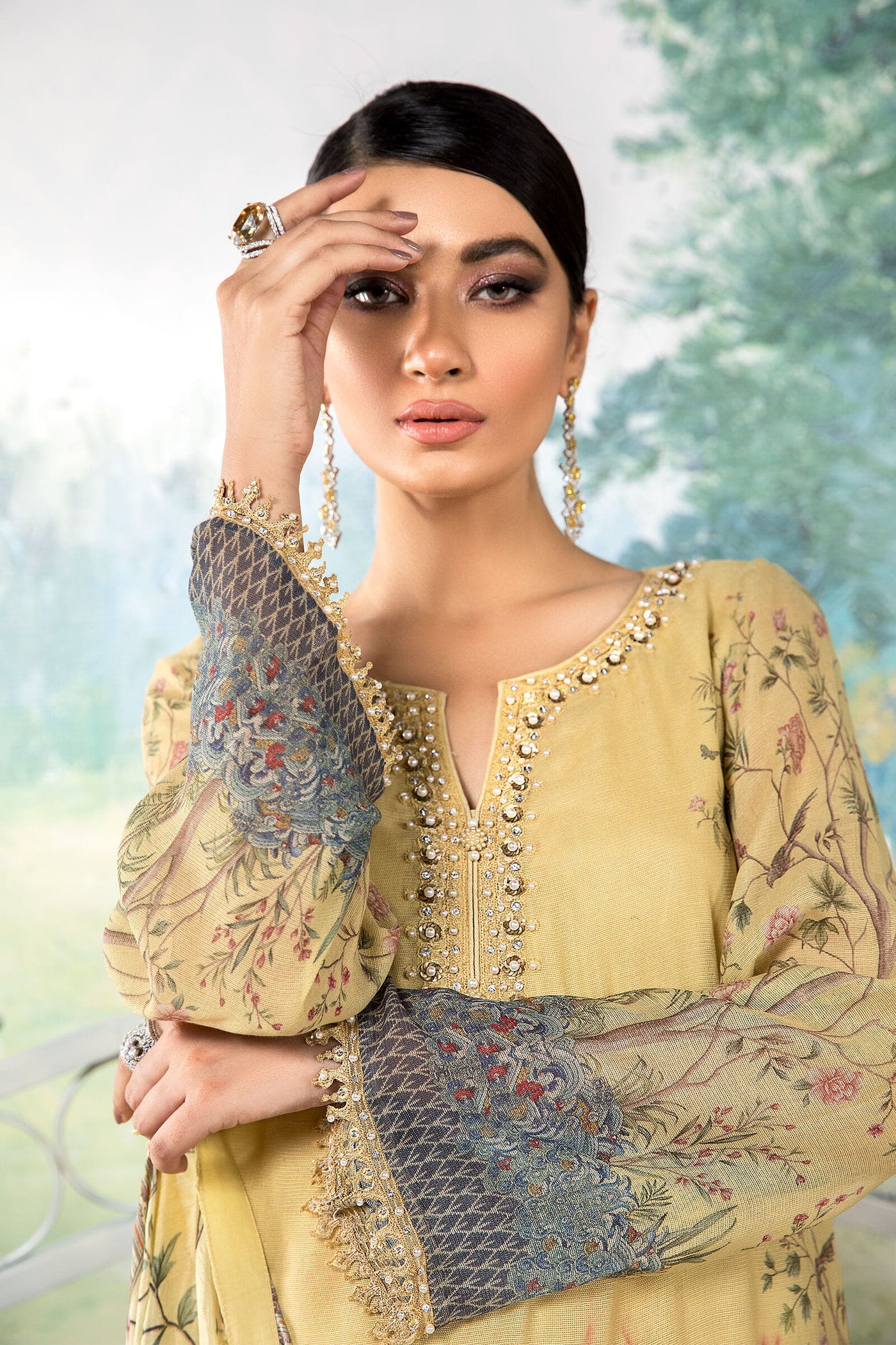 Unstitched Silk Net - Sn-107