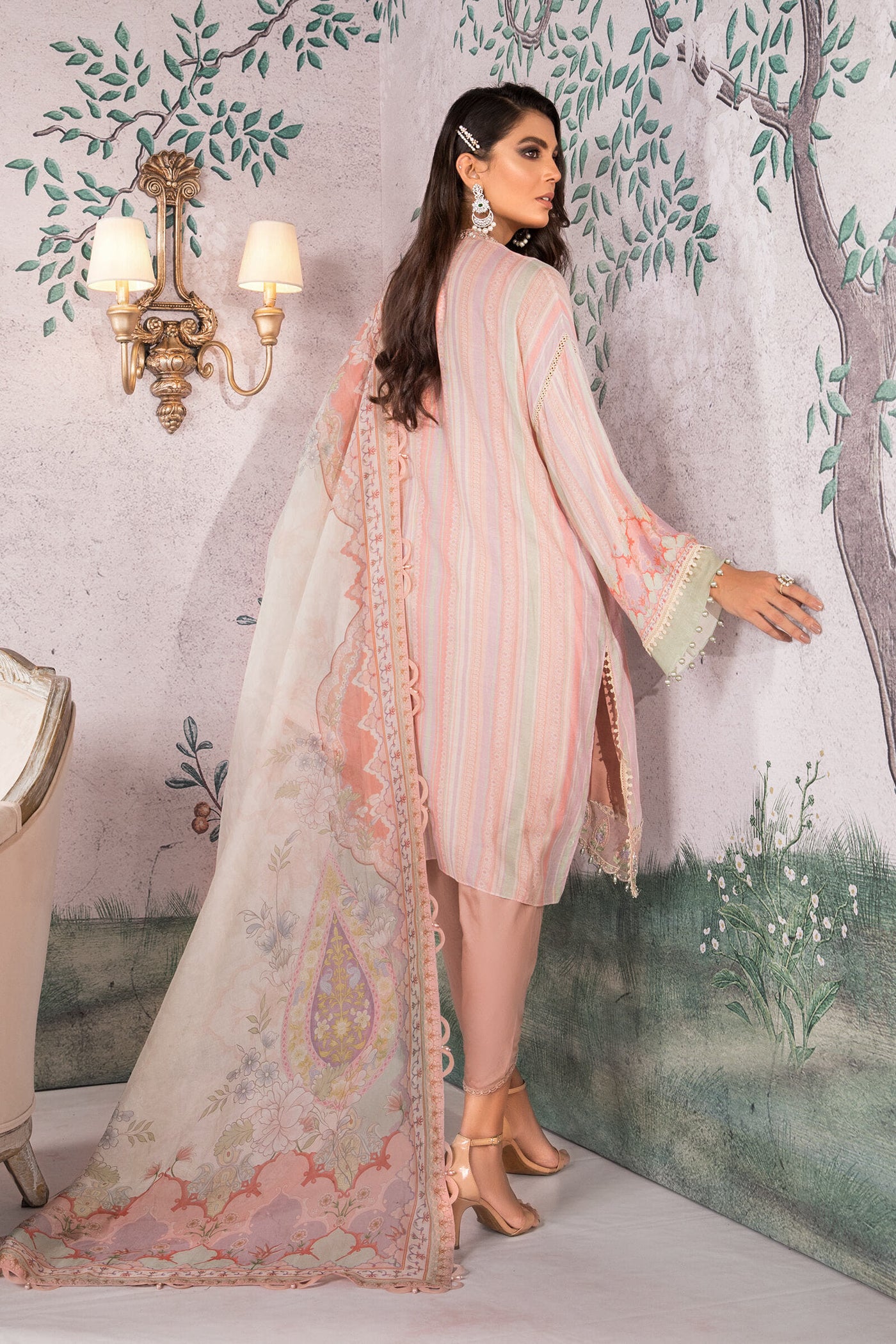 Unstitched Silk Net - Sn-108