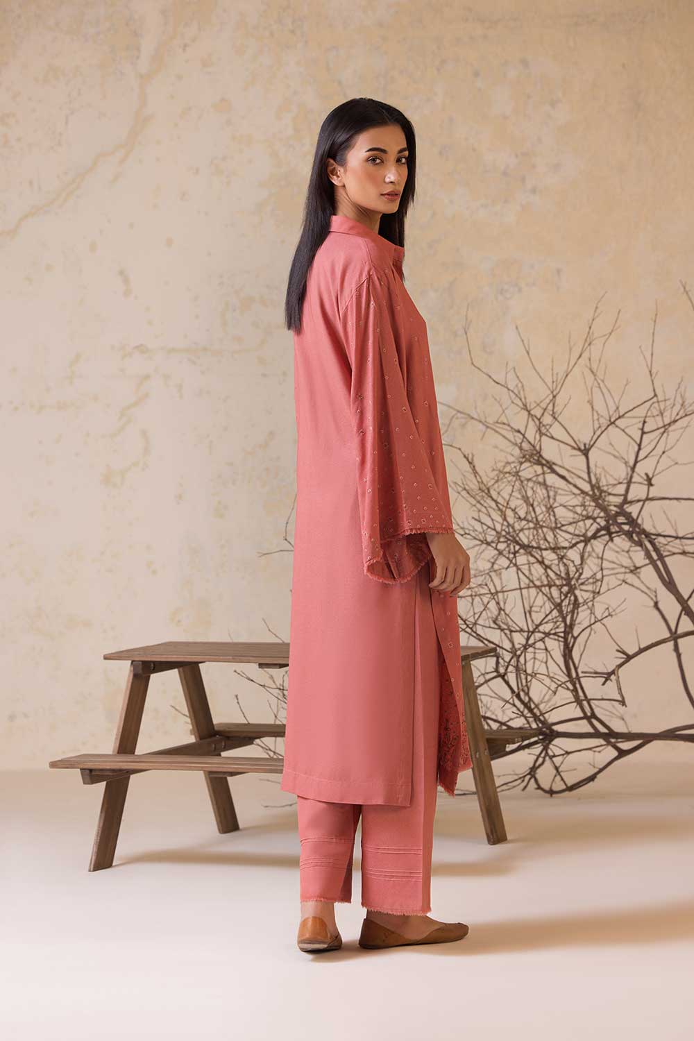 Printed Viscose Linen Shirt