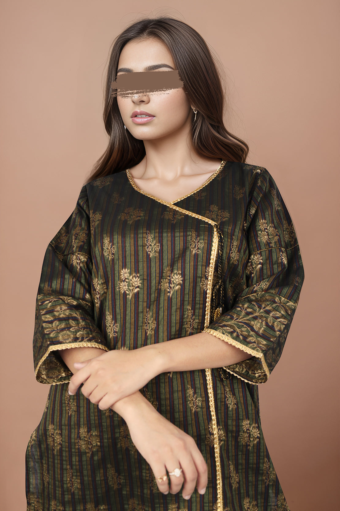Jacquard Cotton Stitched Shirt49715