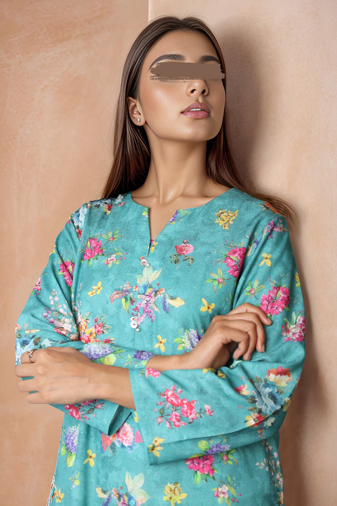 Printed Karandi Stitched 2 Piece (Shirt/Trouser)48703