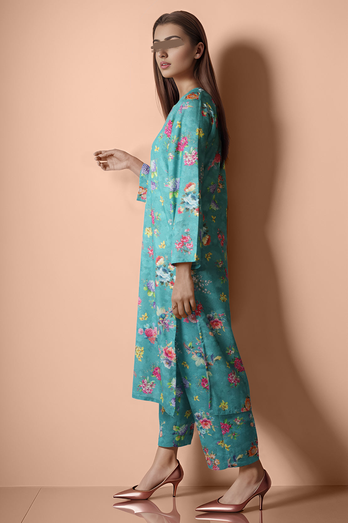 Printed Karandi Stitched 2 Piece (Shirt/Trouser)48703