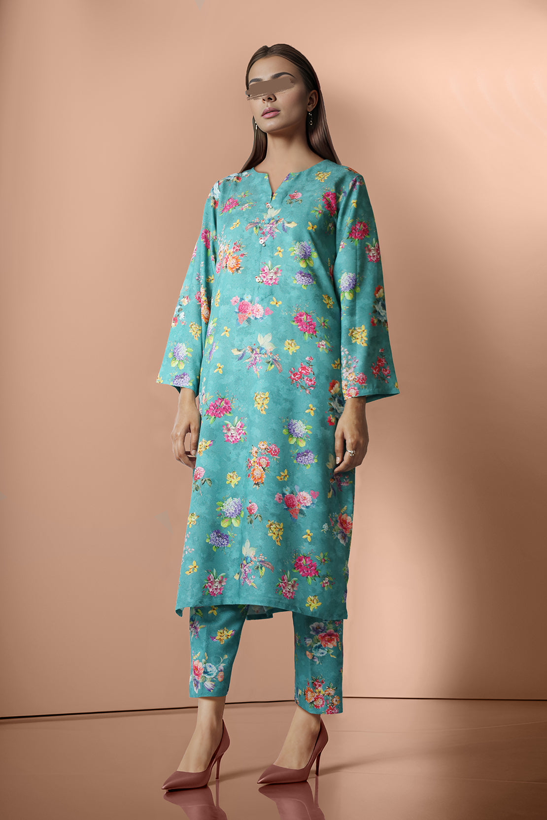 Printed Karandi Stitched 2 Piece (Shirt/Trouser)48703