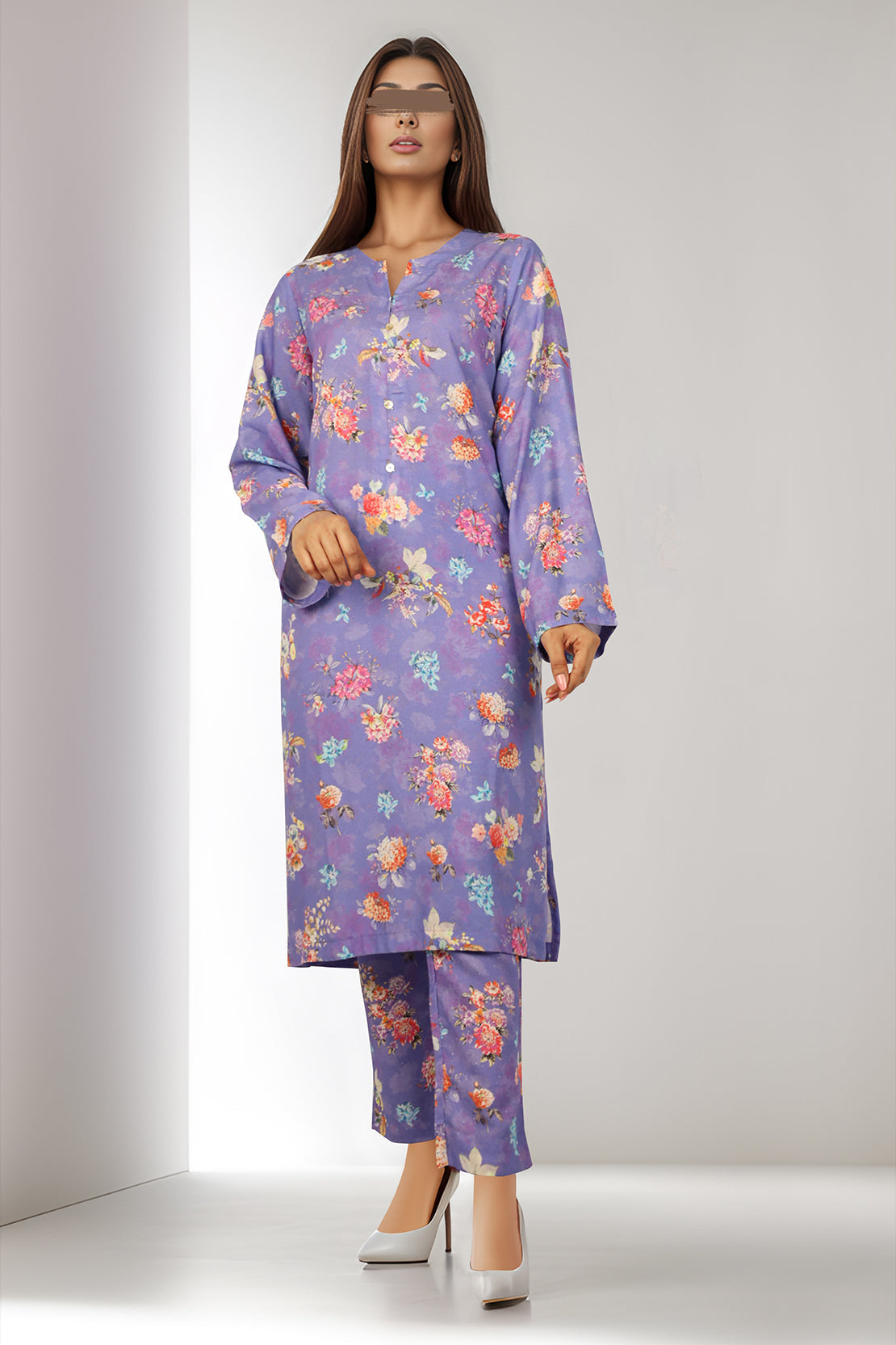 Printed Karandi Stitched 2 Piece (Shirt/Trouser)50040