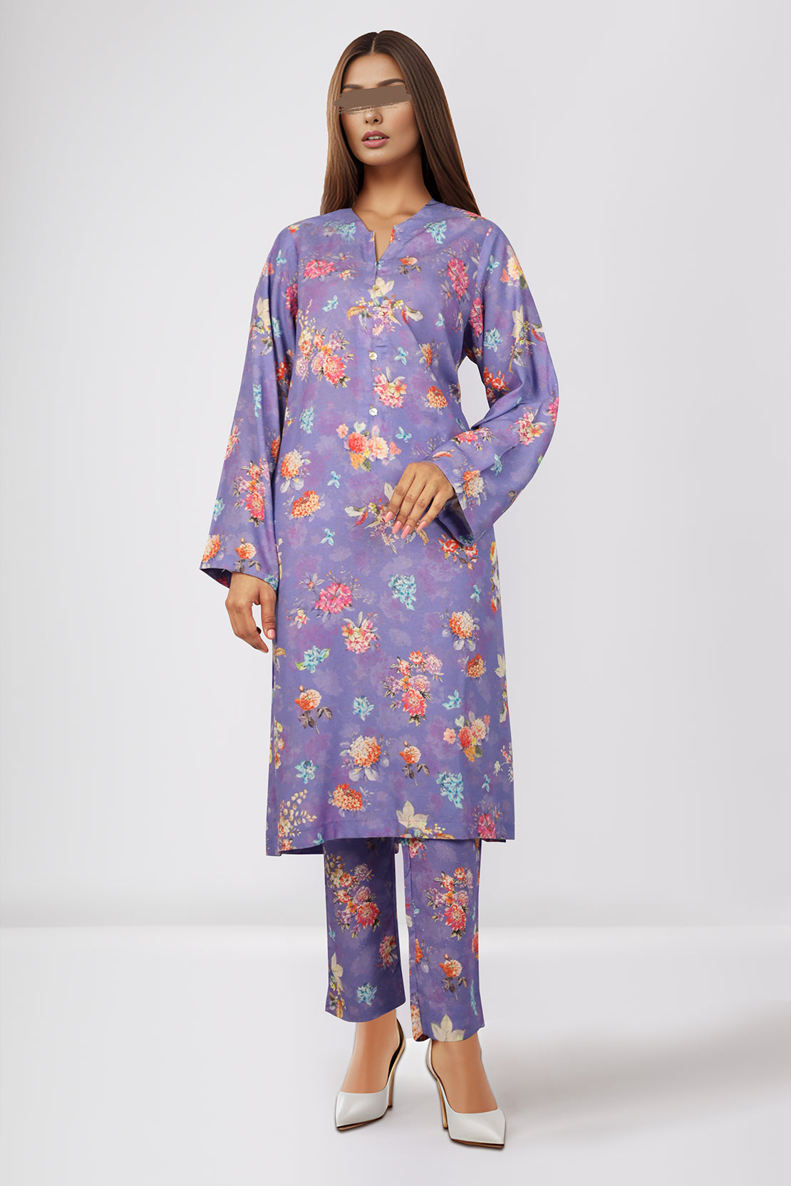 Printed Karandi Stitched 2 Piece (Shirt/Trouser)50040