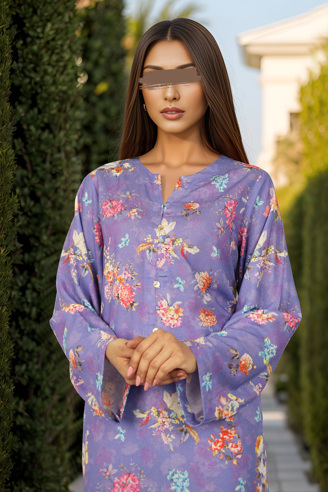 Printed Karandi Stitched 2 Piece (Shirt/Trouser)50040