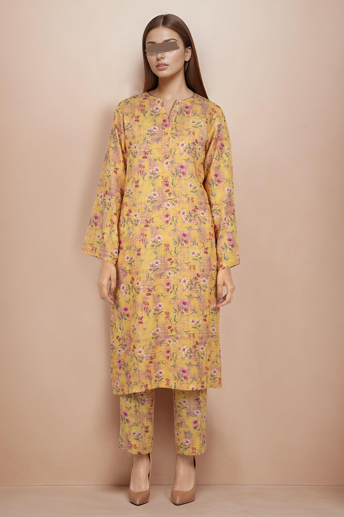 Printed Karandi Stitched 2 Piece (Shirt/Trouser)48814