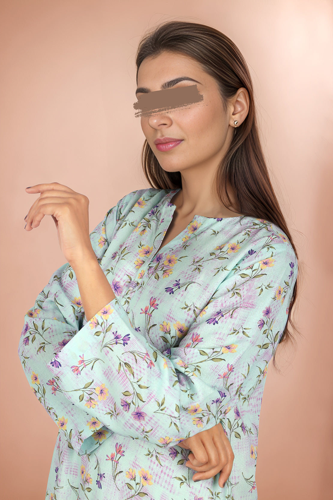 Printed Karandi Stitched 2 Piece (Shirt/Trouser)48872