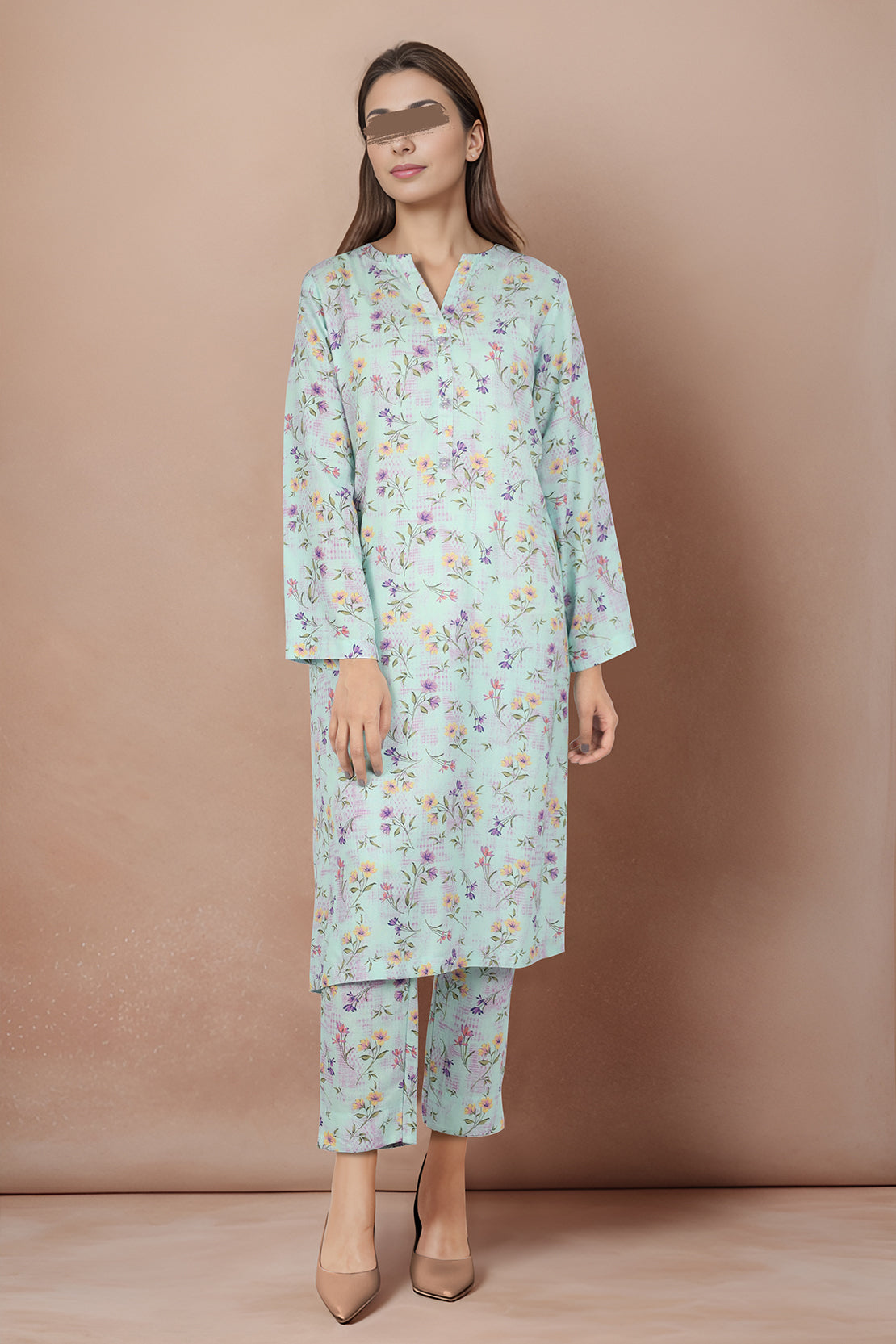 Printed Karandi Stitched 2 Piece (Shirt/Trouser)48872