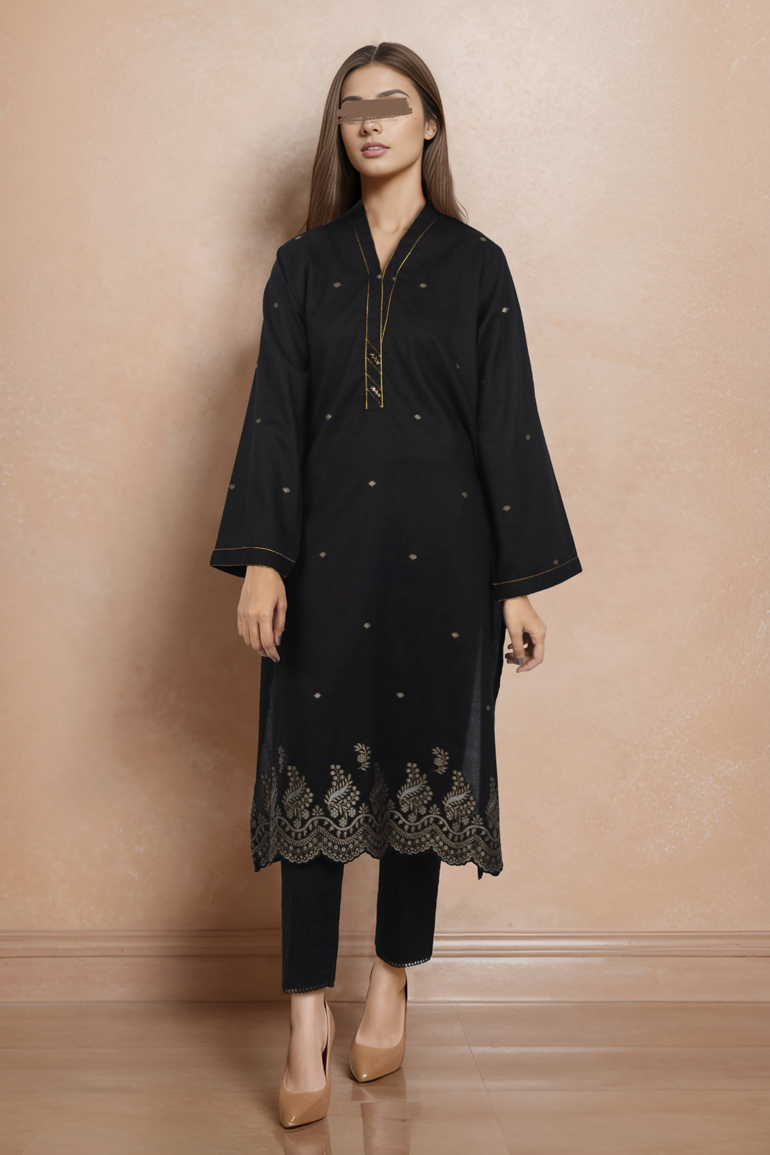 Jacquard Cotton Stitched Shirt48750