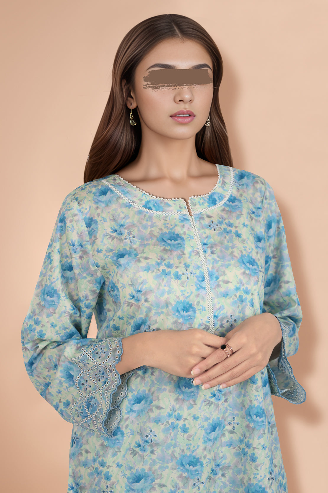 Printed Embroidered Lawn Stitched 2 Piece (Shirt/Trouser)57253