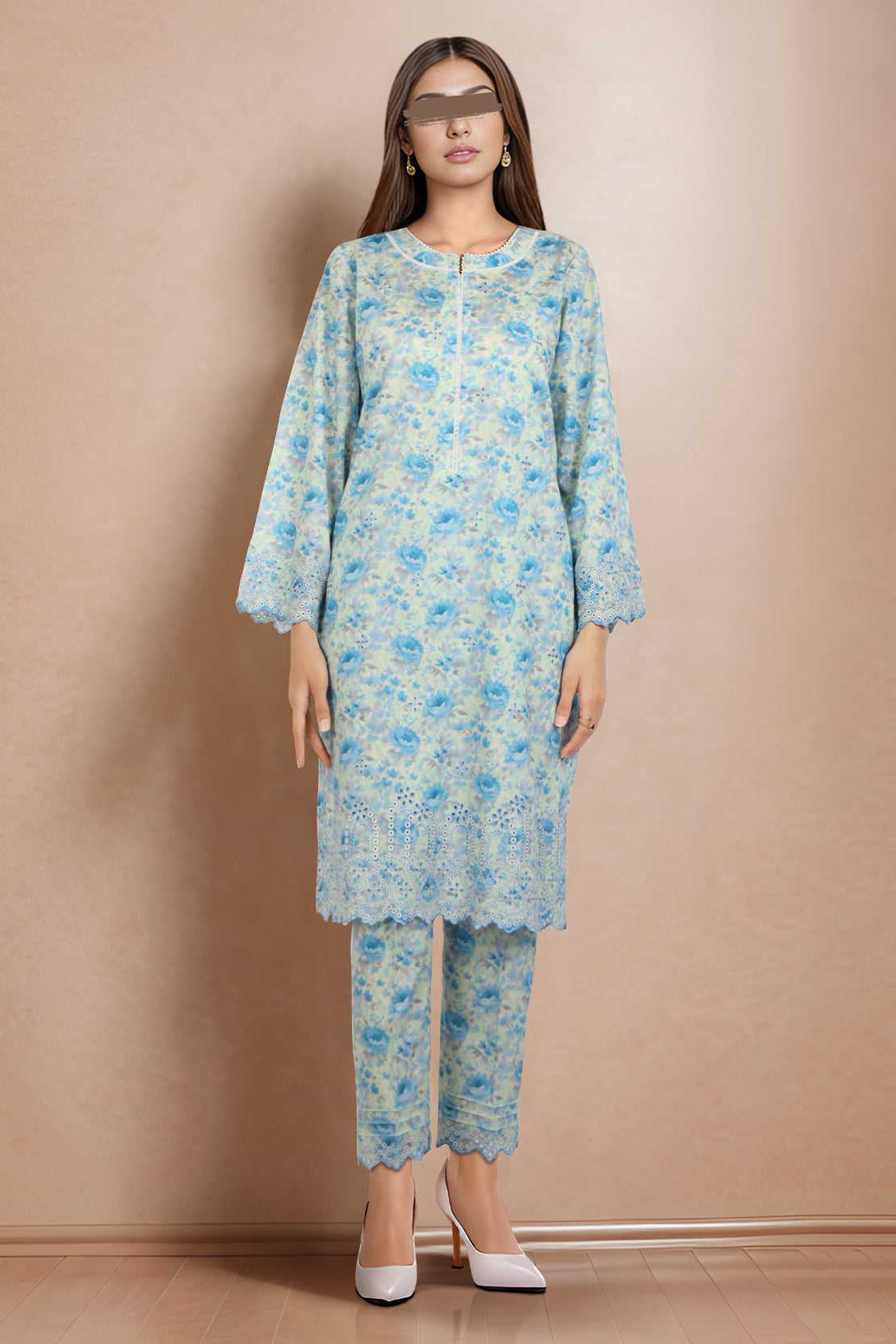 Printed Embroidered Lawn Stitched 2 Piece (Shirt/Trouser)57253