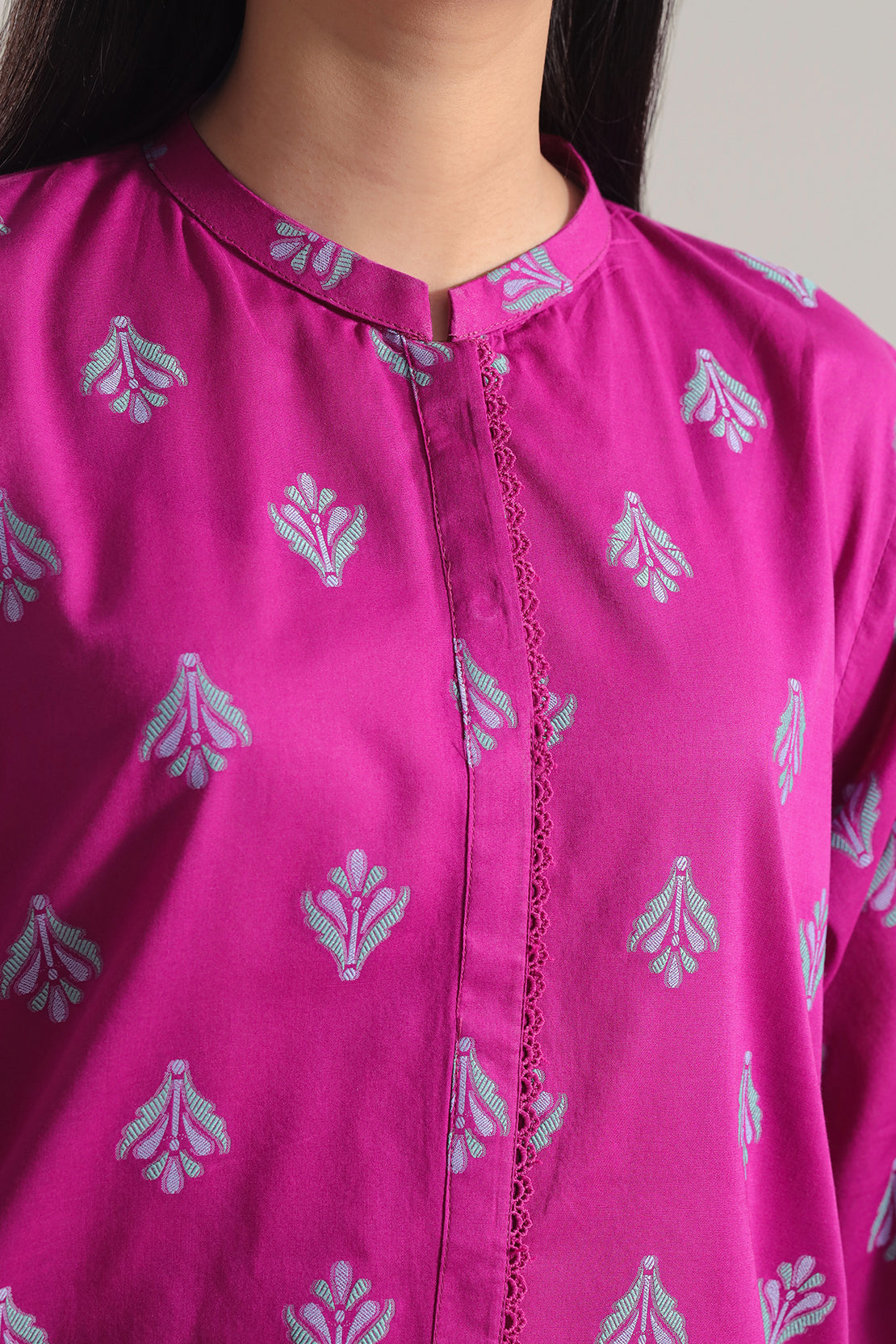 Cotton Jacquard Stitched 2 Piece (Shirt/Trouser)117797