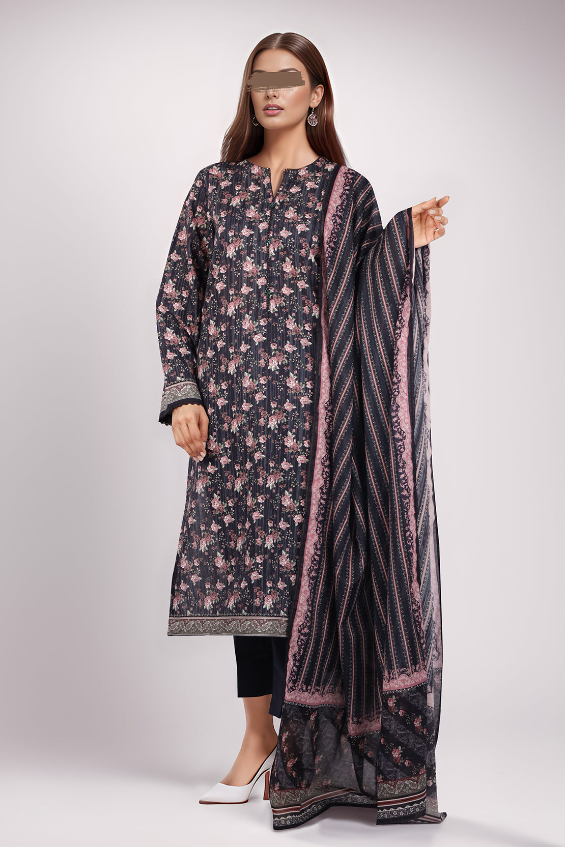 Printed Lawn Stitched Shirt64061