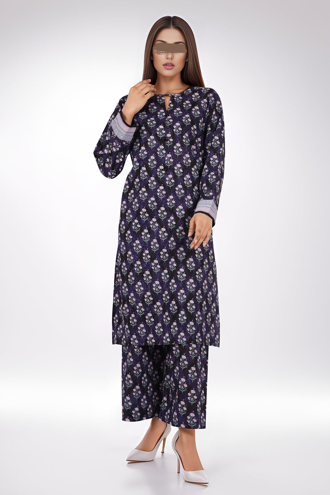 Printed Lawn Stitched Shirt56478