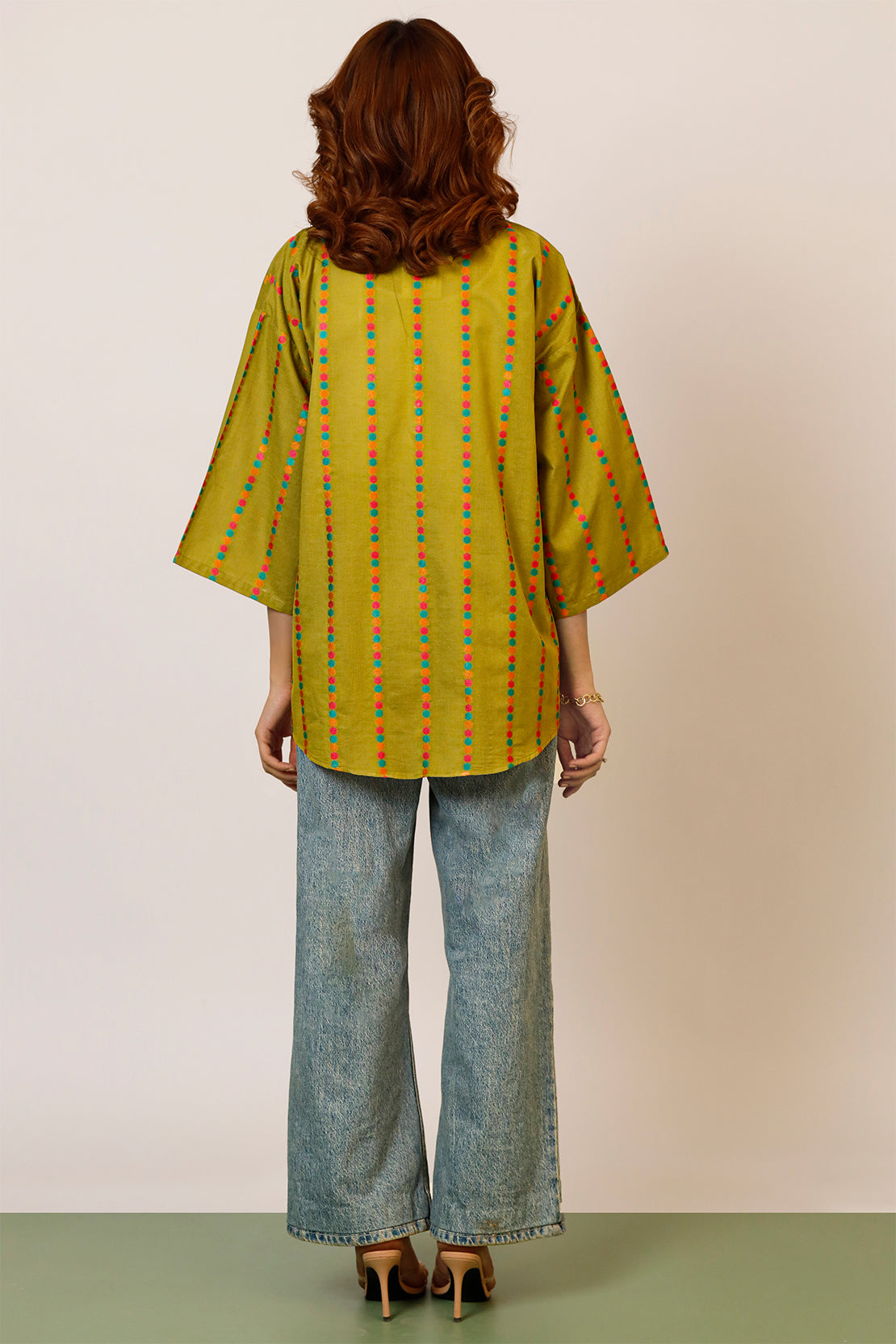 Cotton Jacquard Stitched 2 Piece (Shirt/Trouser)59360