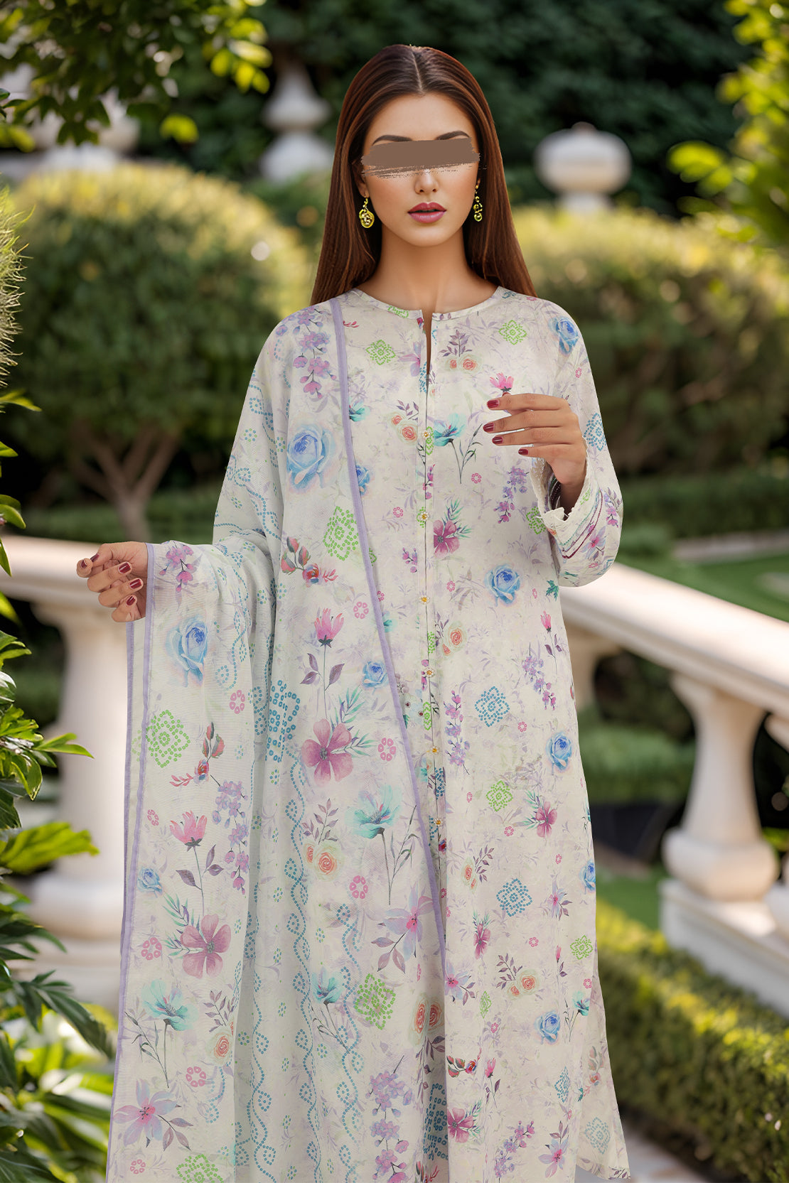 Jacquard Cotton Stitched Shirt58263