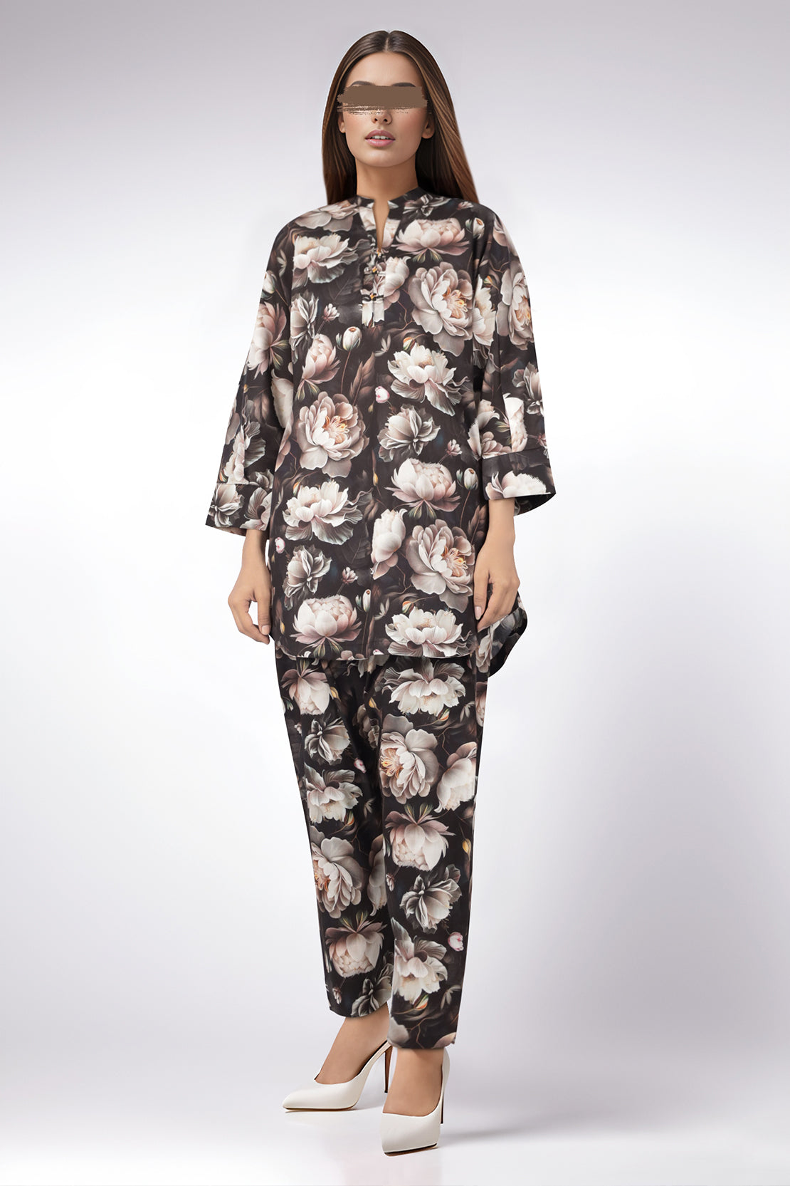 Printed Lawn Stitched 2 Piece (Shirt/Trouser)64377