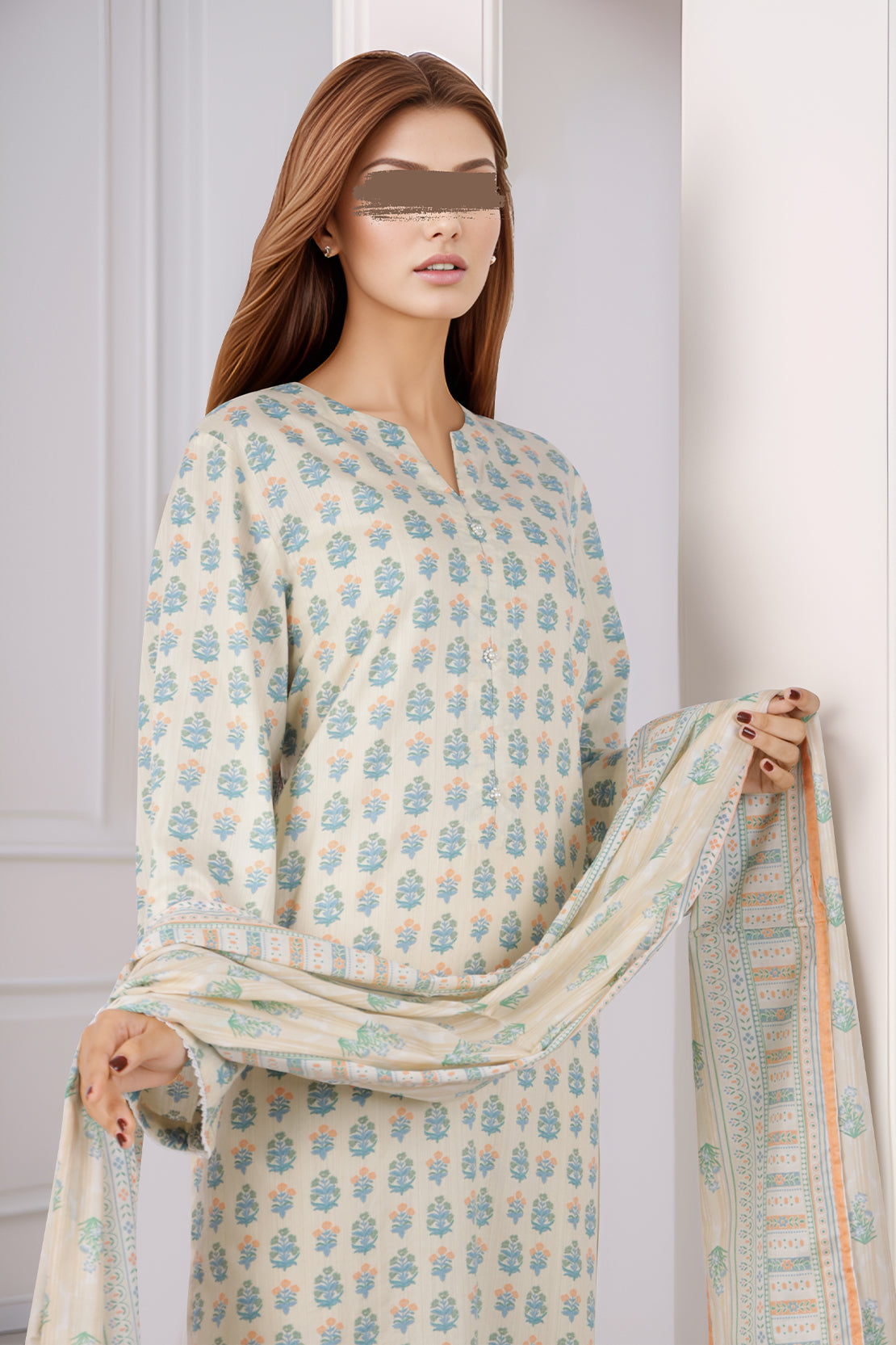 Printed Lawn Stitched 3 Piece64924