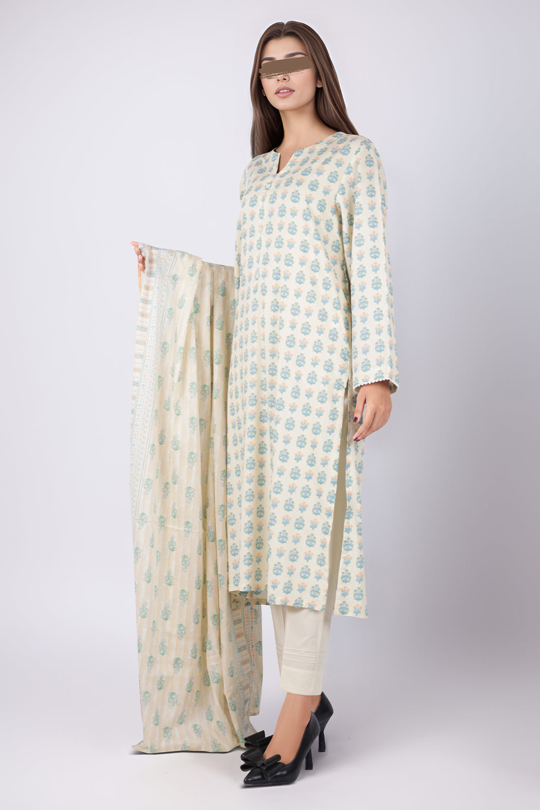 Printed Lawn Stitched 3 Piece64924