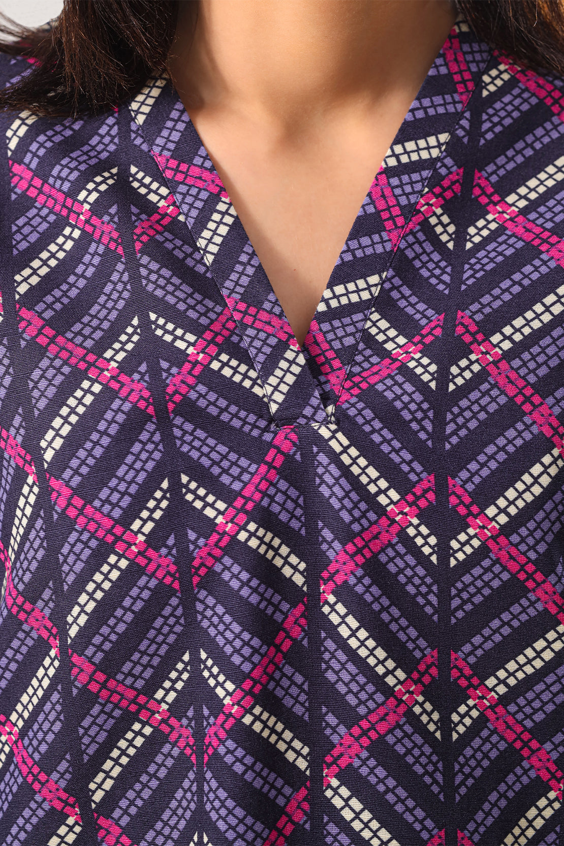 Printed Khaddar Stitched 2 Piece (Shirt/Trouser)76299